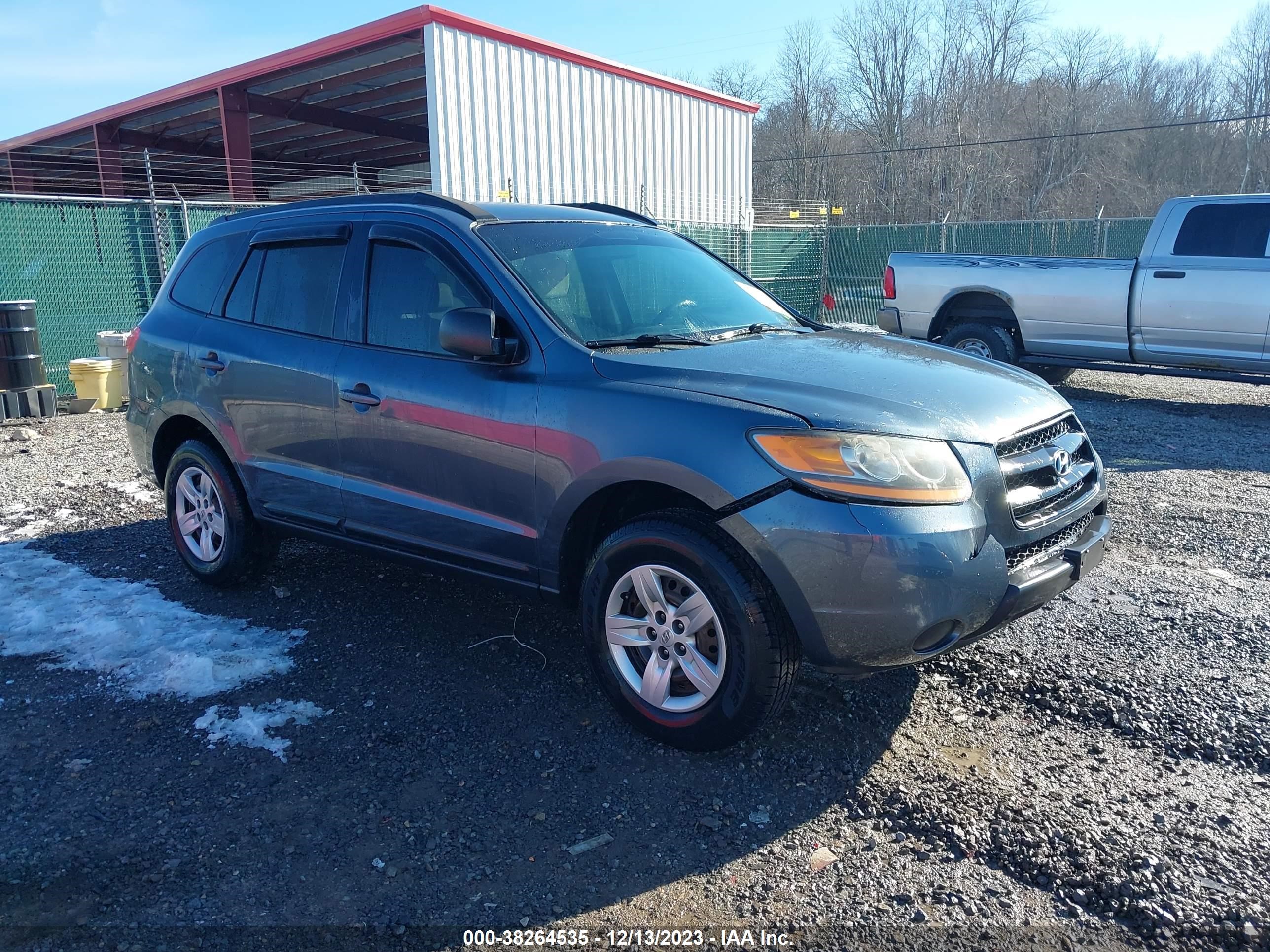 hyundai santa fe 2009 5nmsg13d19h306856