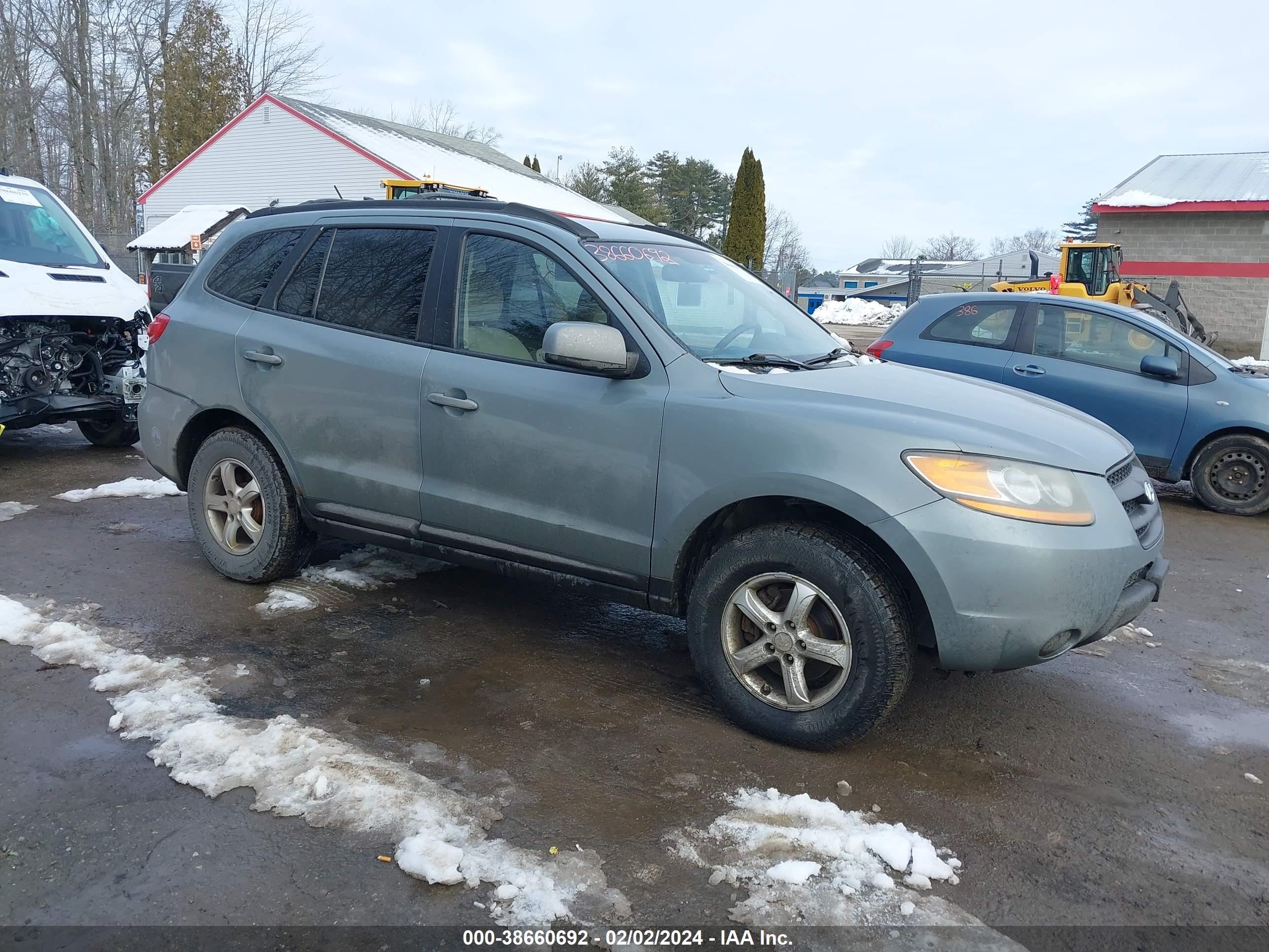 hyundai santa fe 2008 5nmsg13d28h153533