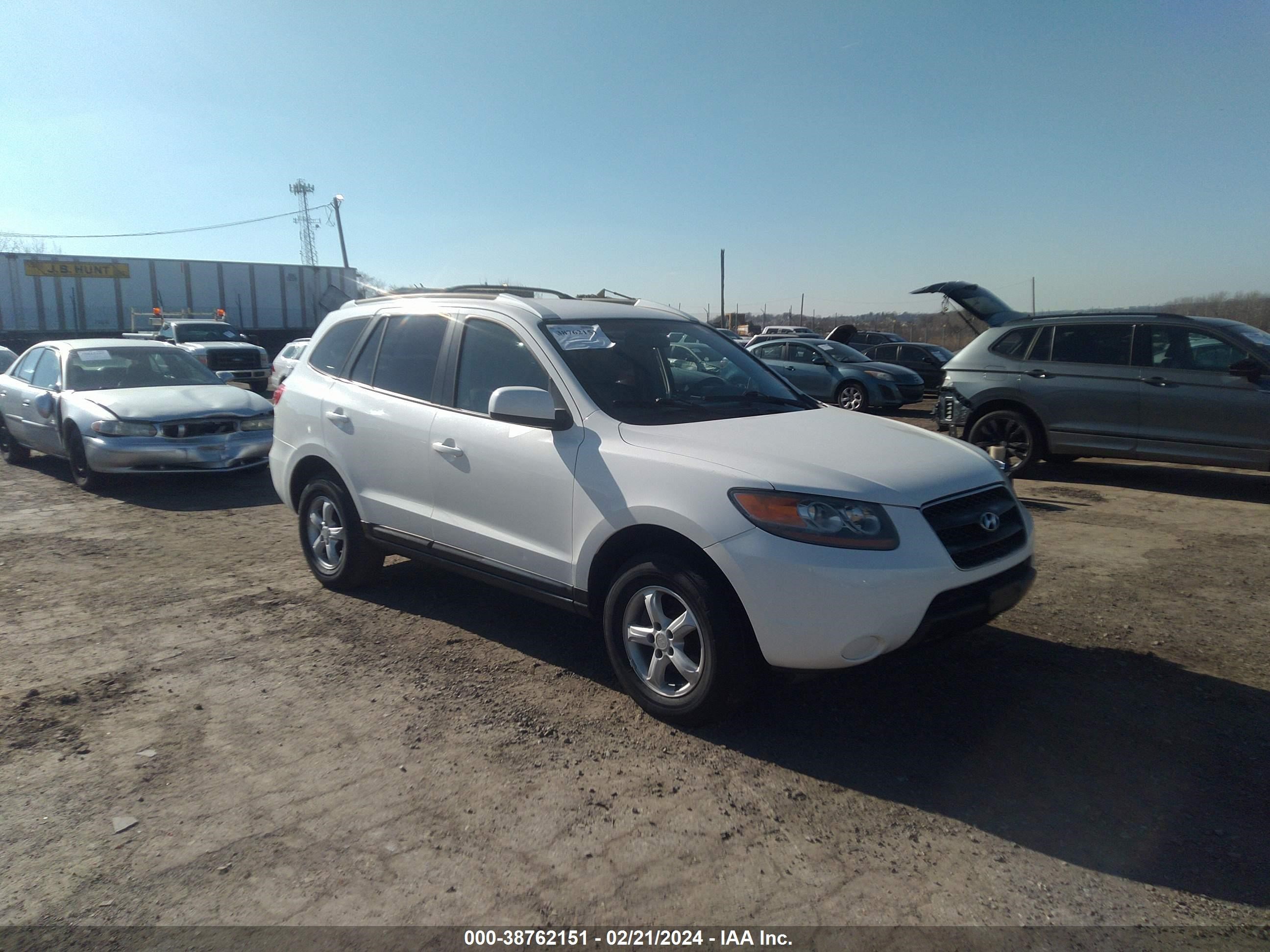 hyundai santa fe 2007 5nmsg13d37h073401