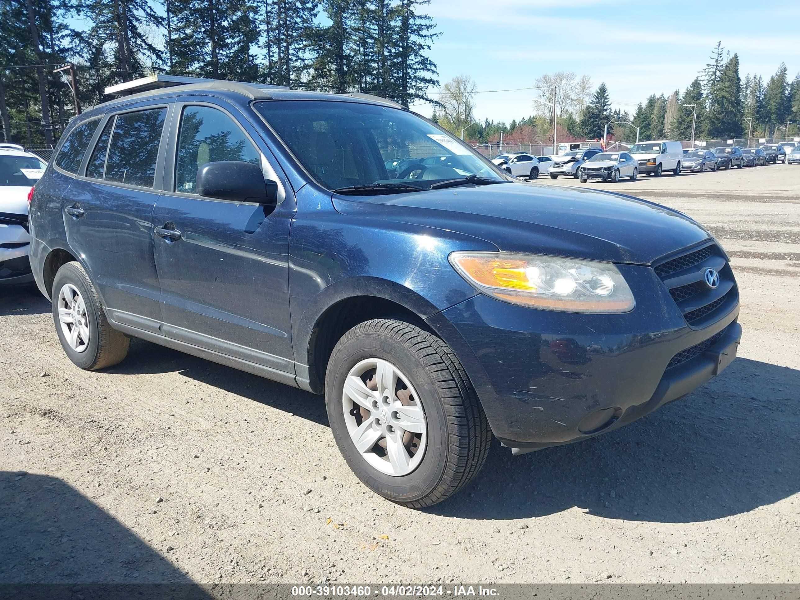 hyundai santa fe 2009 5nmsg13d59h305161