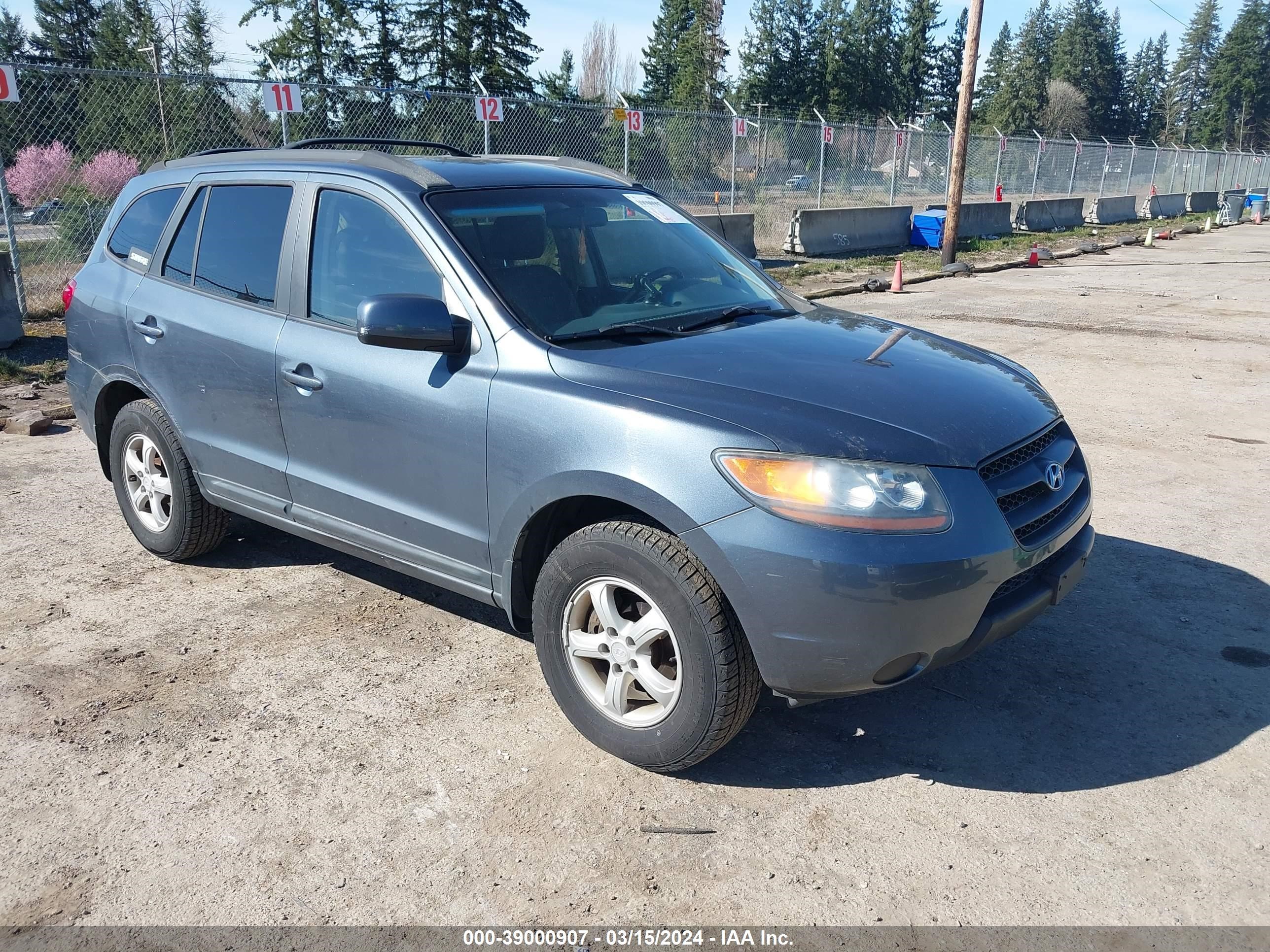 hyundai santa fe 2008 5nmsg13d68h164938