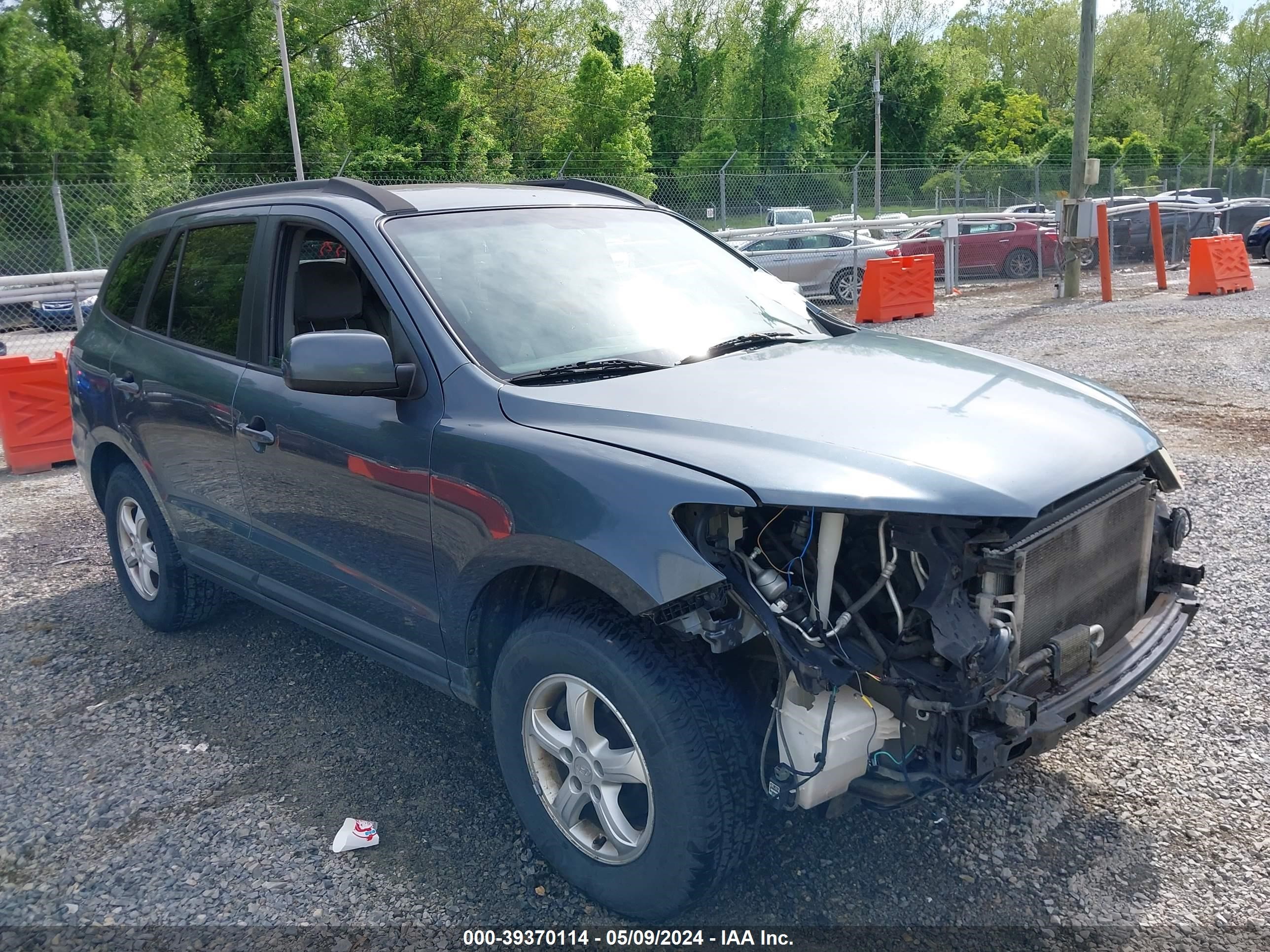 hyundai santa fe 2008 5nmsg13d68h193968