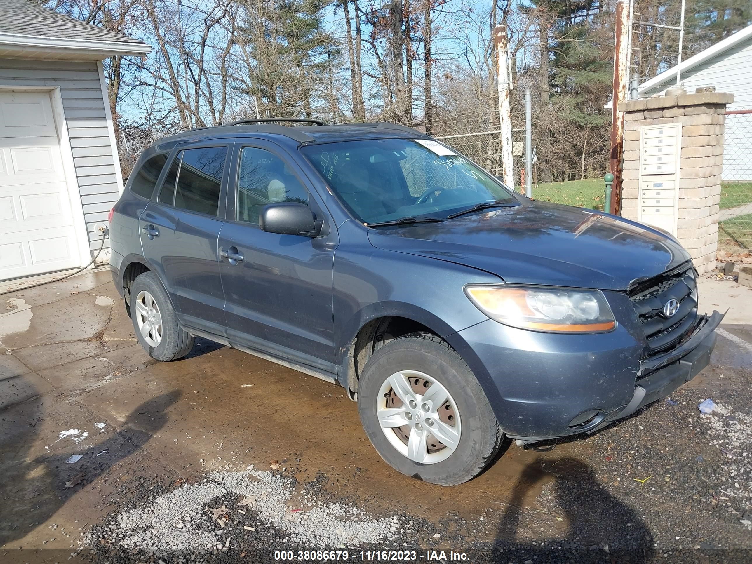 hyundai santa fe 2009 5nmsg13d79h270672