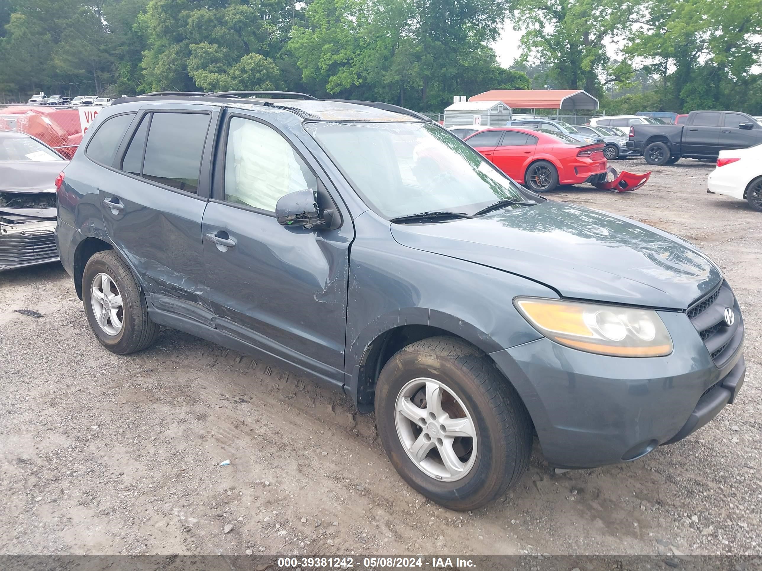 hyundai santa fe 2008 5nmsg13d98h173763