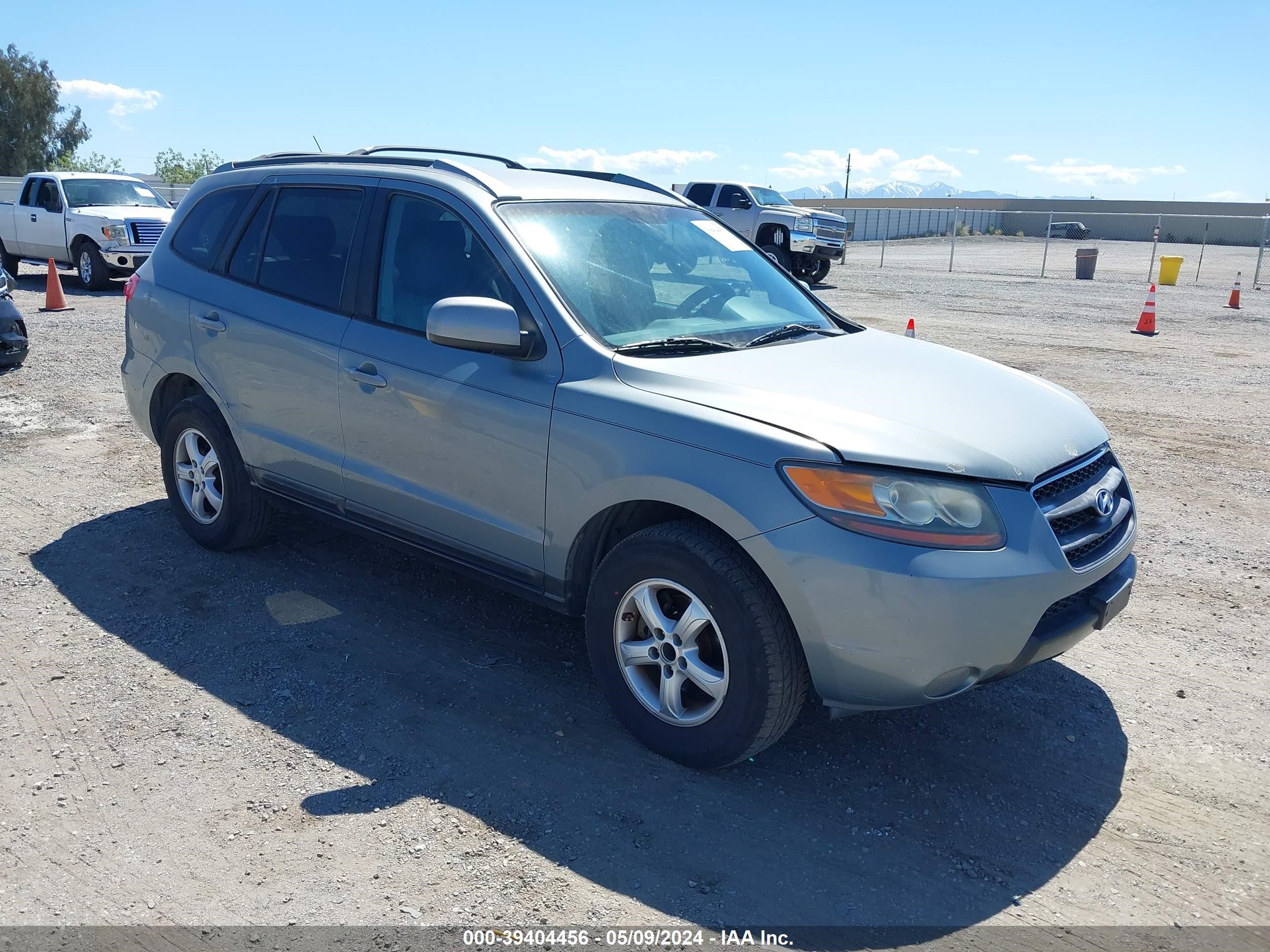 hyundai santa fe 2007 5nmsg13dx7h059396