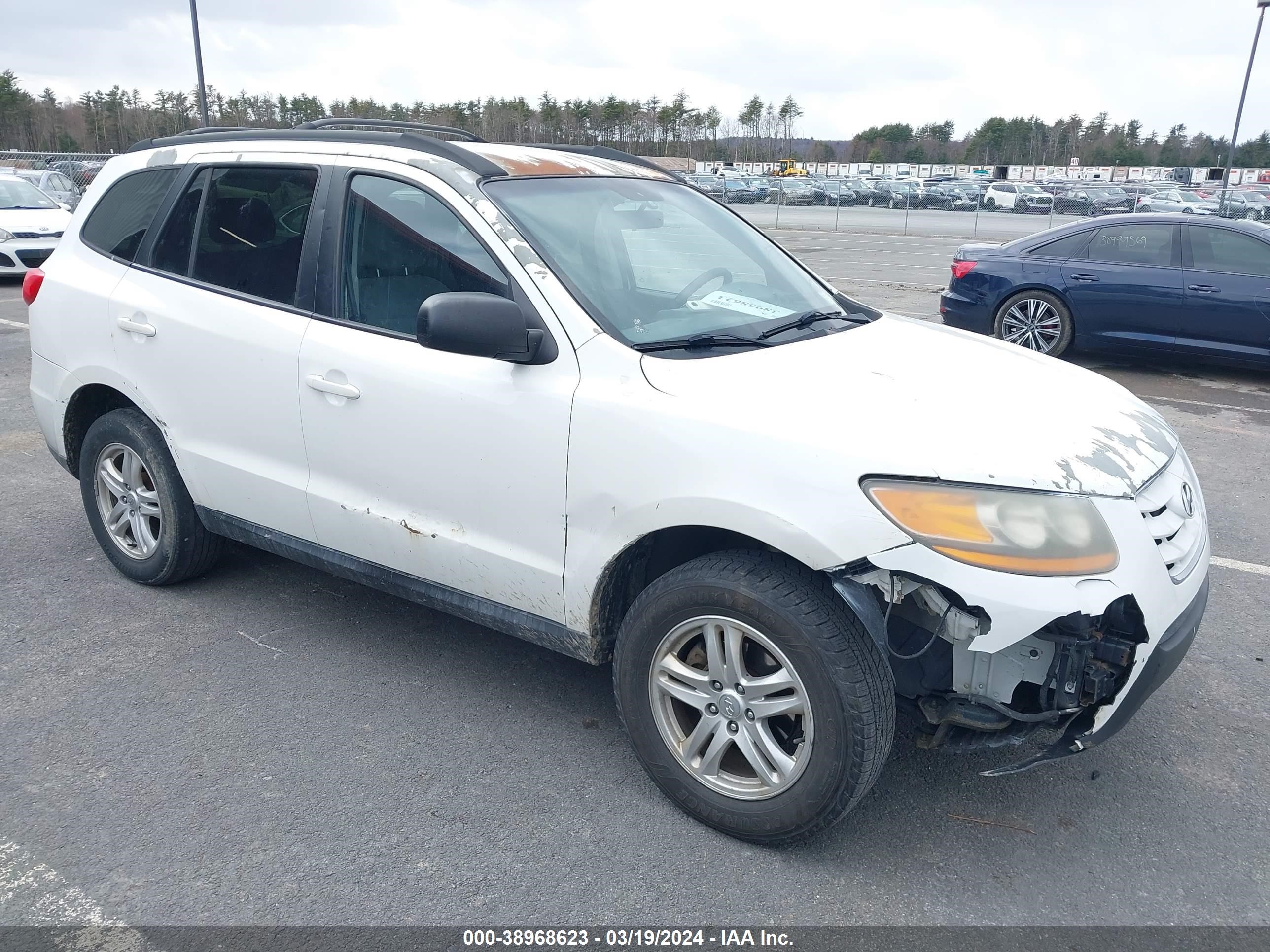 hyundai santa fe 2010 5nmsg3ab2ah369580