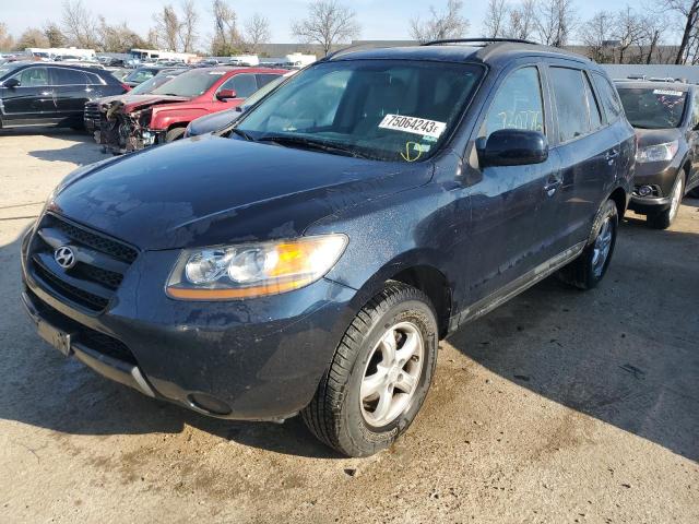 hyundai santa fe 2008 5nmsg73d38h203150