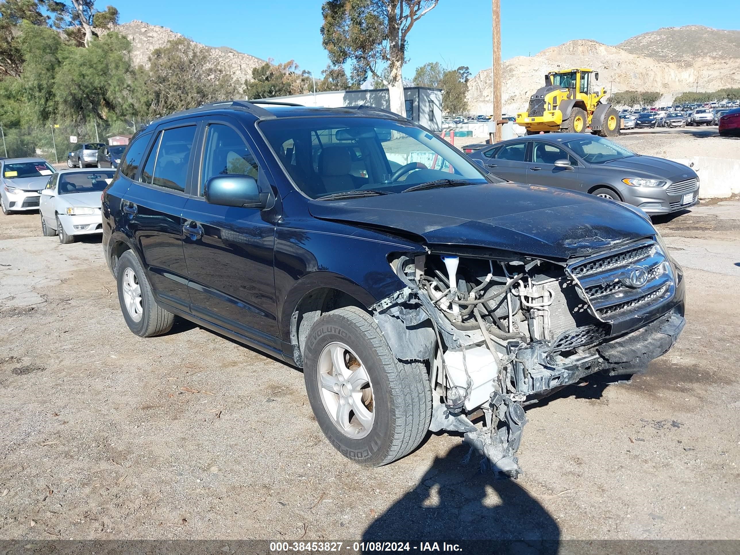 hyundai santa fe 2007 5nmsg73d67h062783