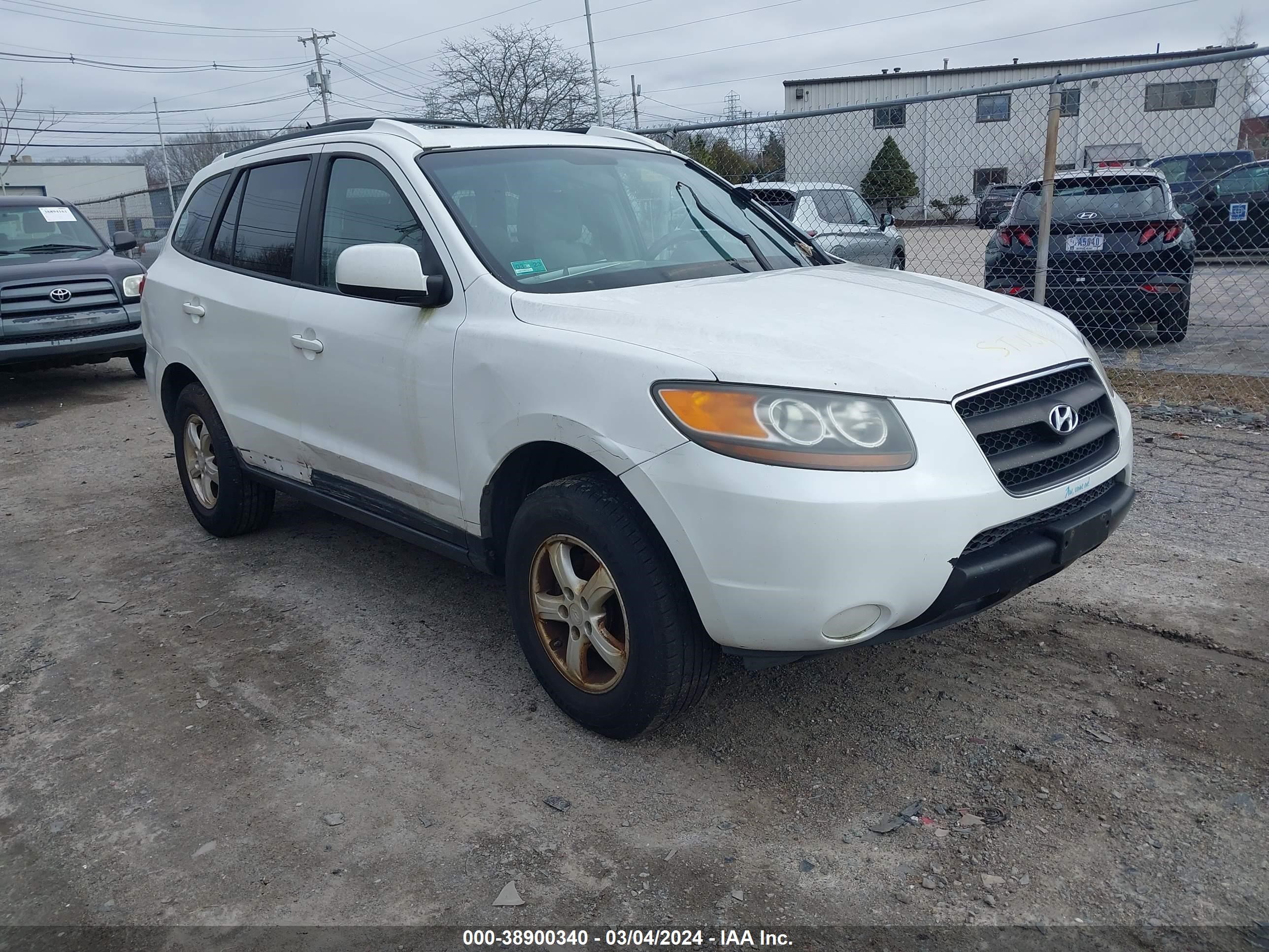 hyundai santa fe 2007 5nmsg73d87h077642