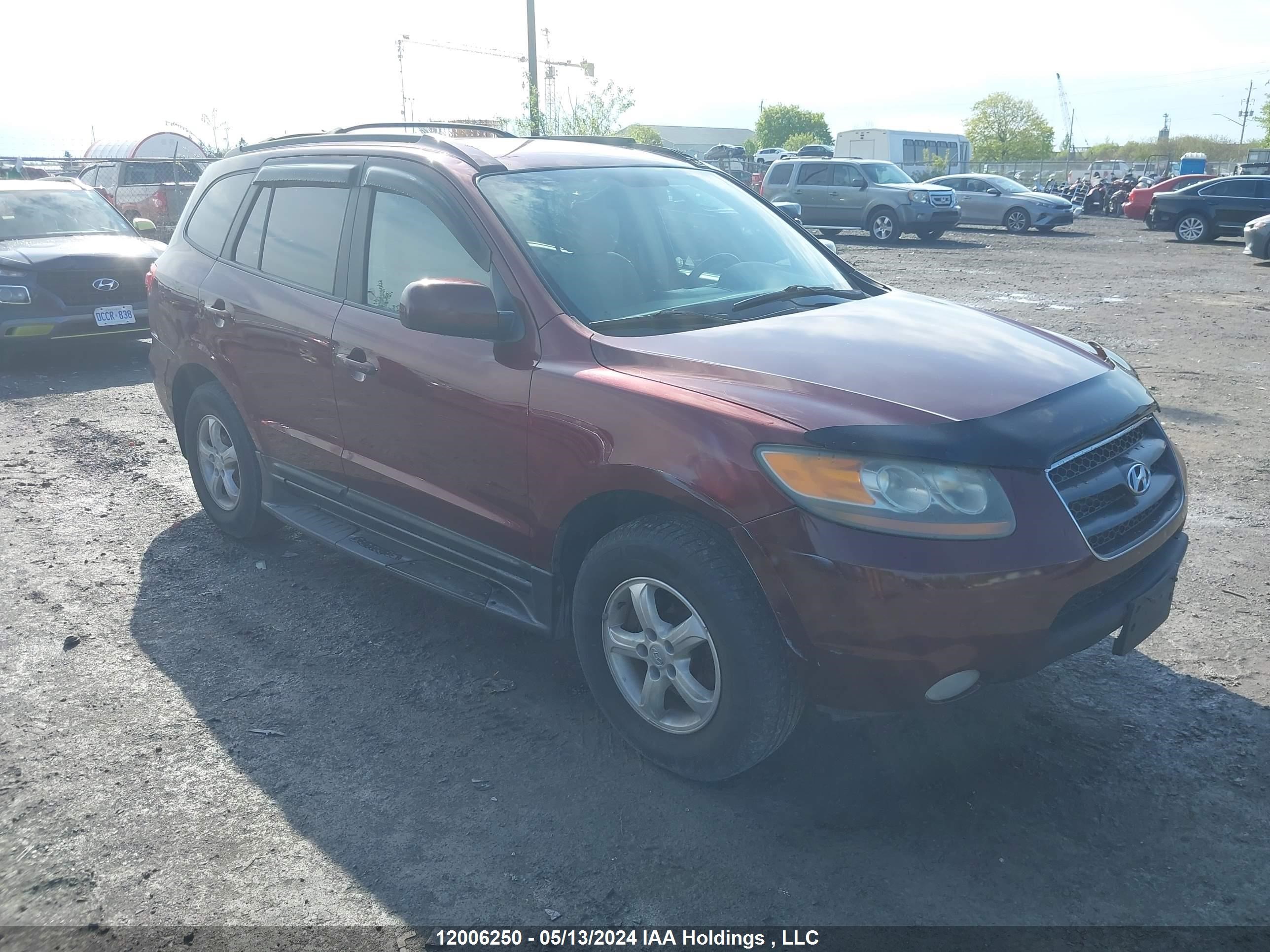 hyundai santa fe 2007 5nmsg73e07h057233