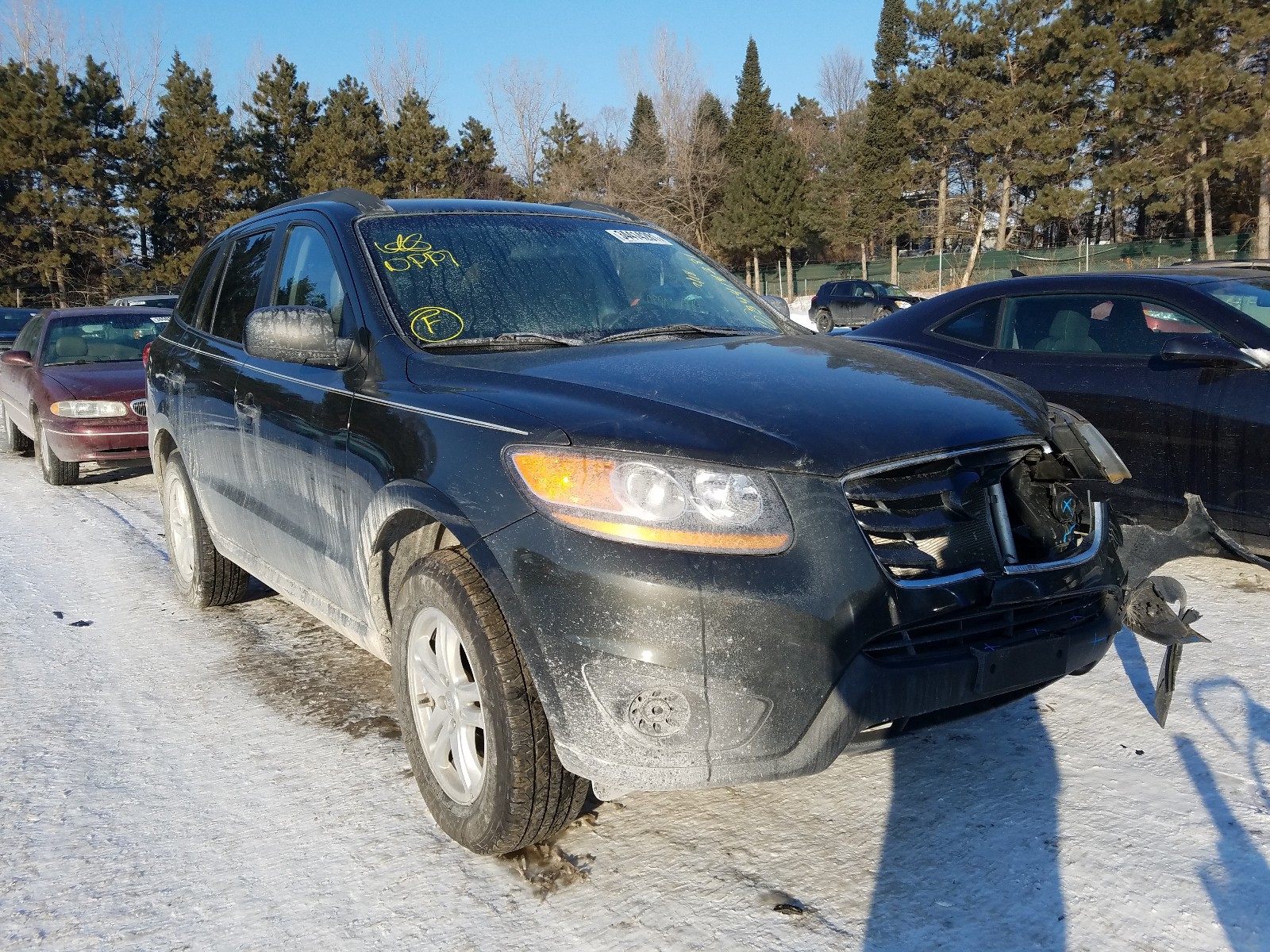 hyundai santa fe g 2010 5nmsgdab5ah349135