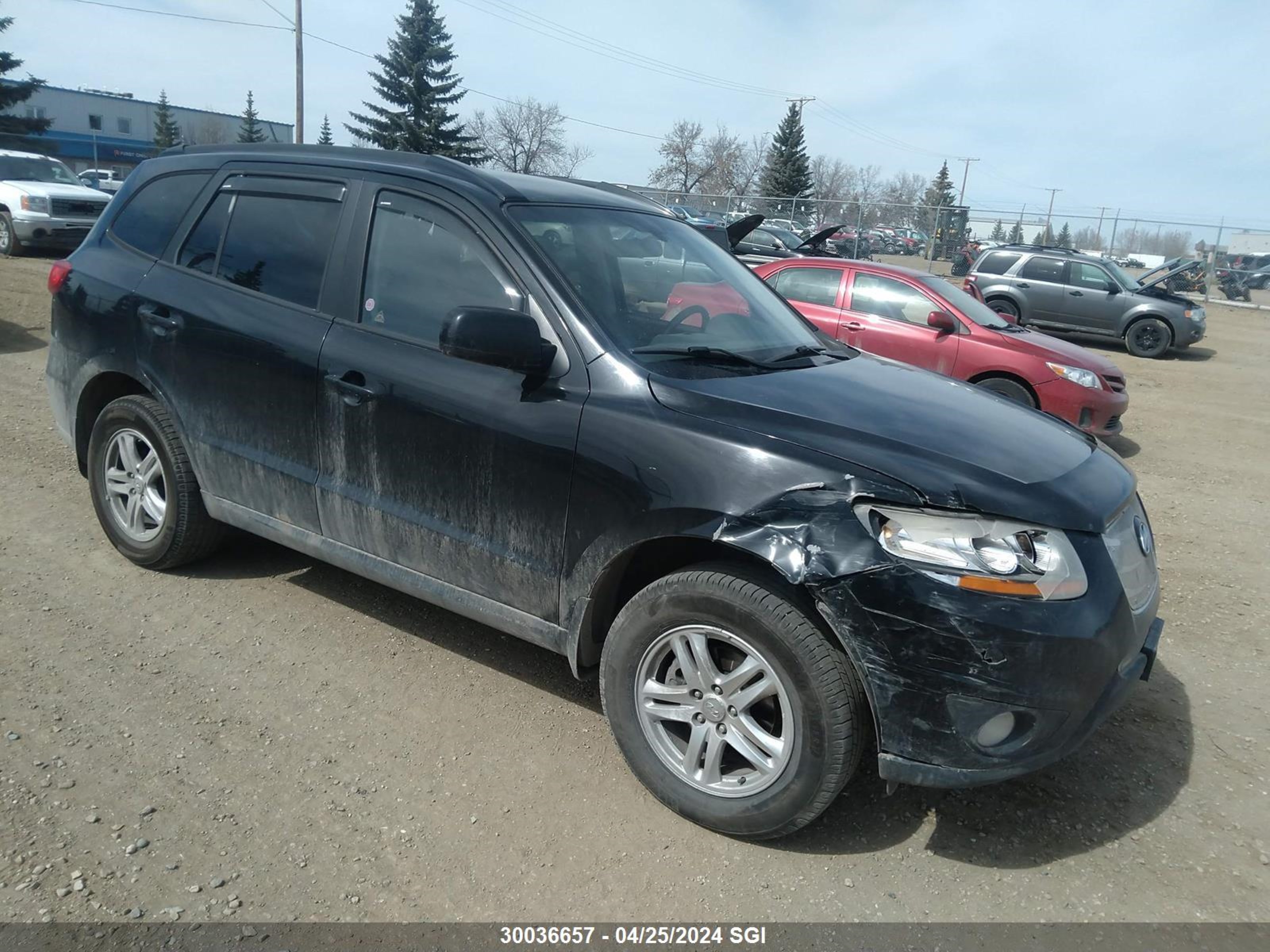 hyundai santa fe 2010 5nmsgdag4ah393493