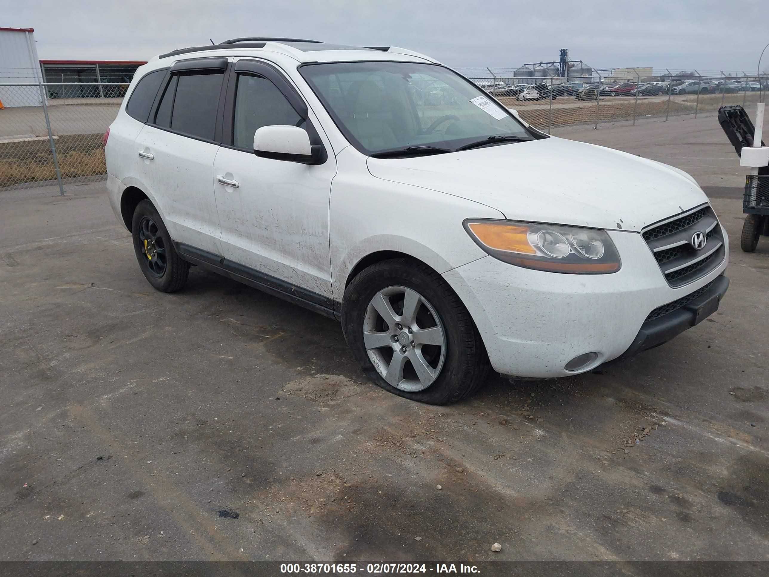 hyundai santa fe 2007 5nmsh13e07h021469