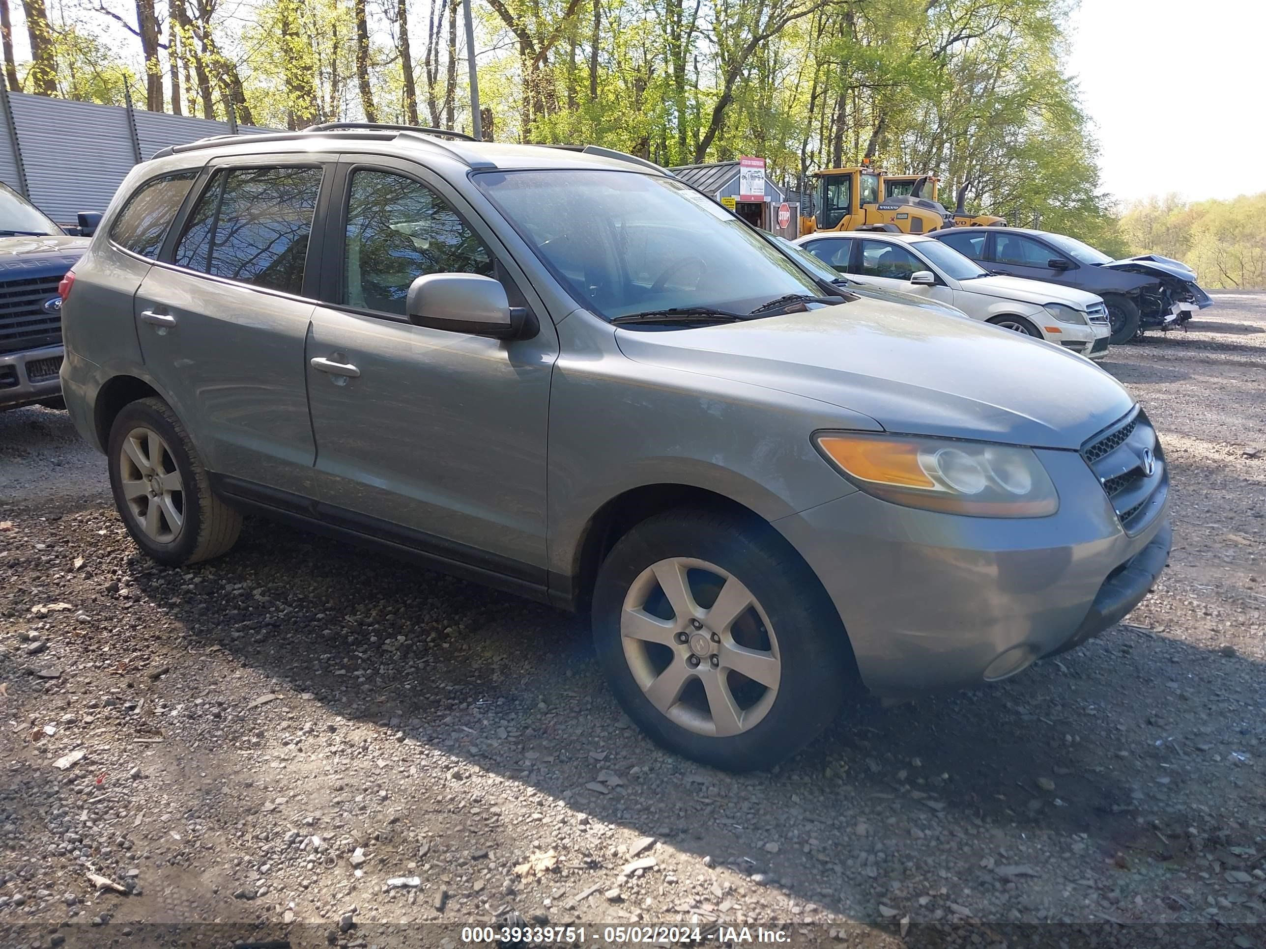 hyundai santa fe 2007 5nmsh13e17h008553