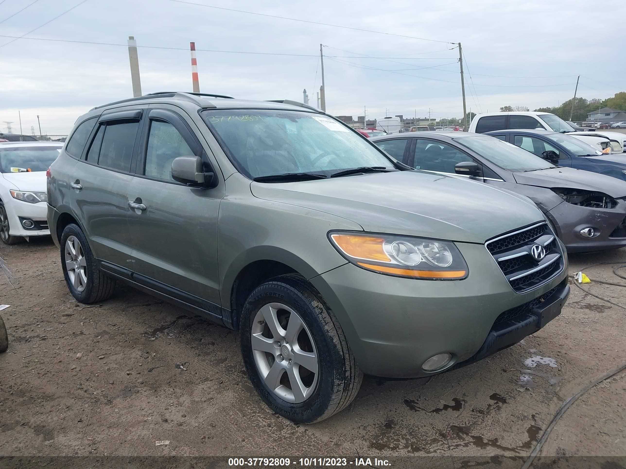 hyundai santa fe 2008 5nmsh13e18h220452