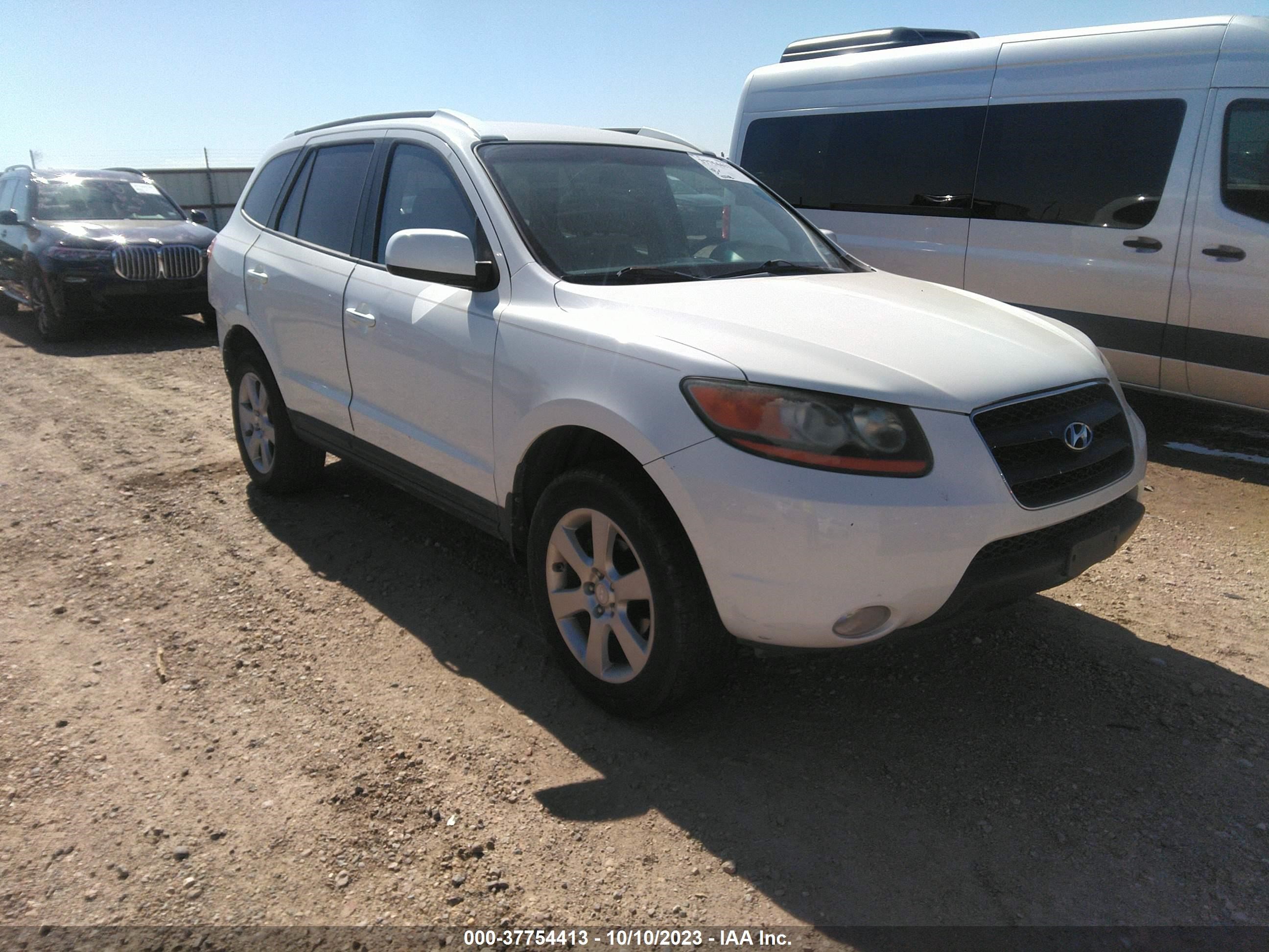 hyundai santa fe 2008 5nmsh13e28h210903