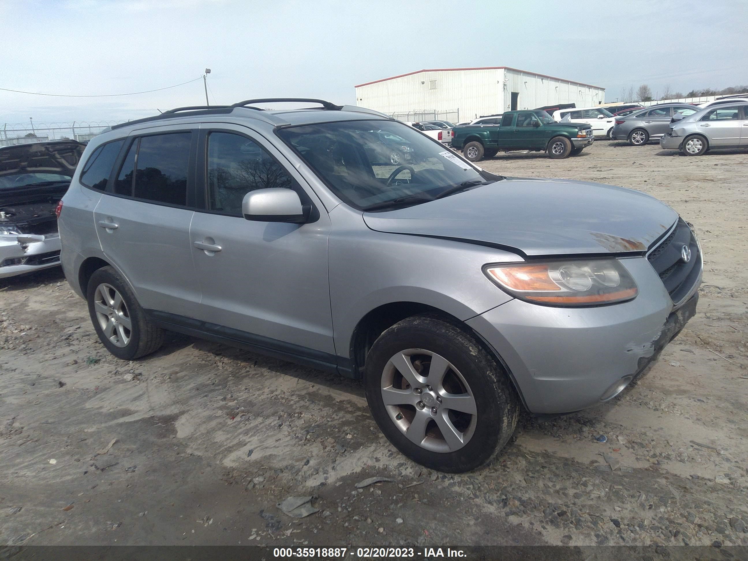 hyundai santa fe 2009 5nmsh13e29h308119