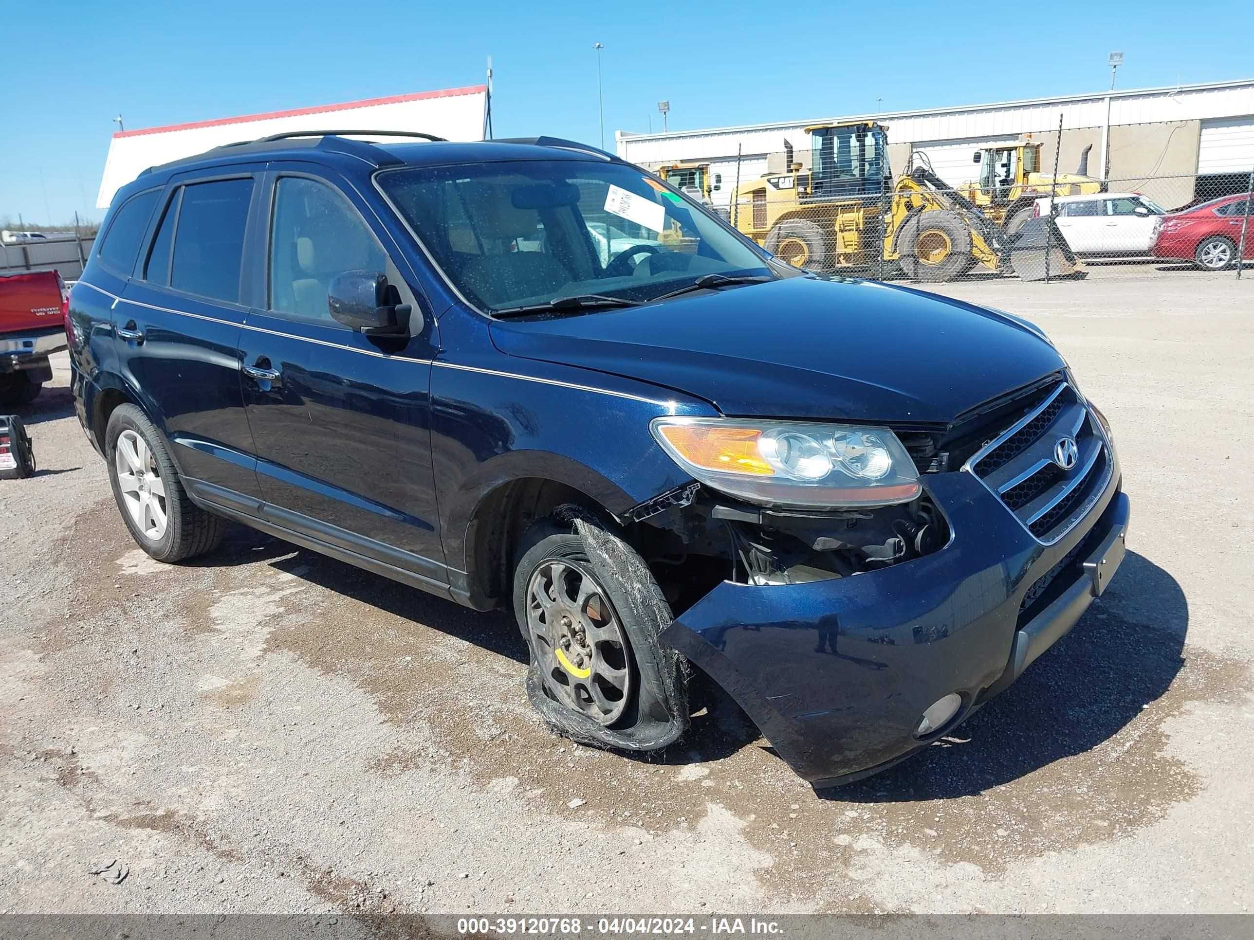 hyundai santa fe 2007 5nmsh13e37h015200