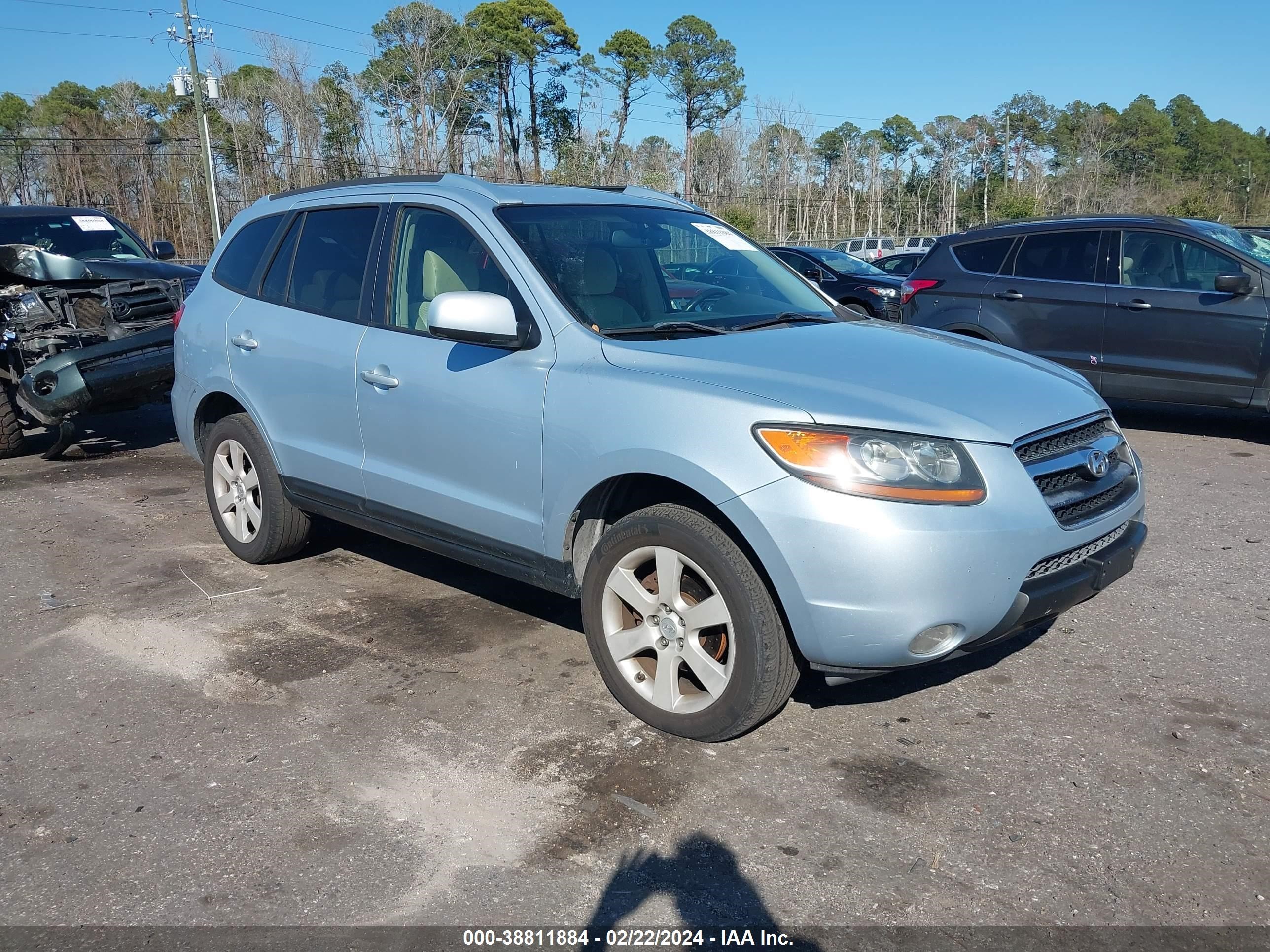 hyundai santa fe 2007 5nmsh13e37h031817