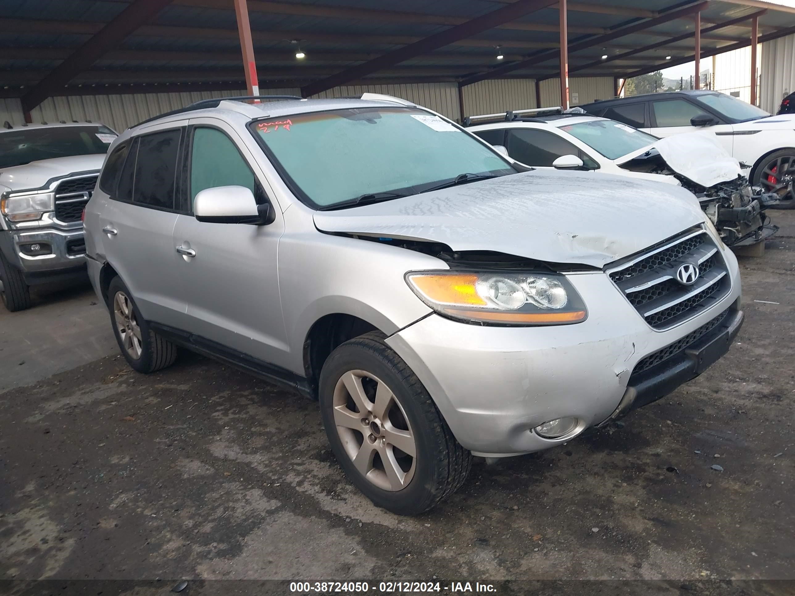 hyundai santa fe 2007 5nmsh13e37h082279