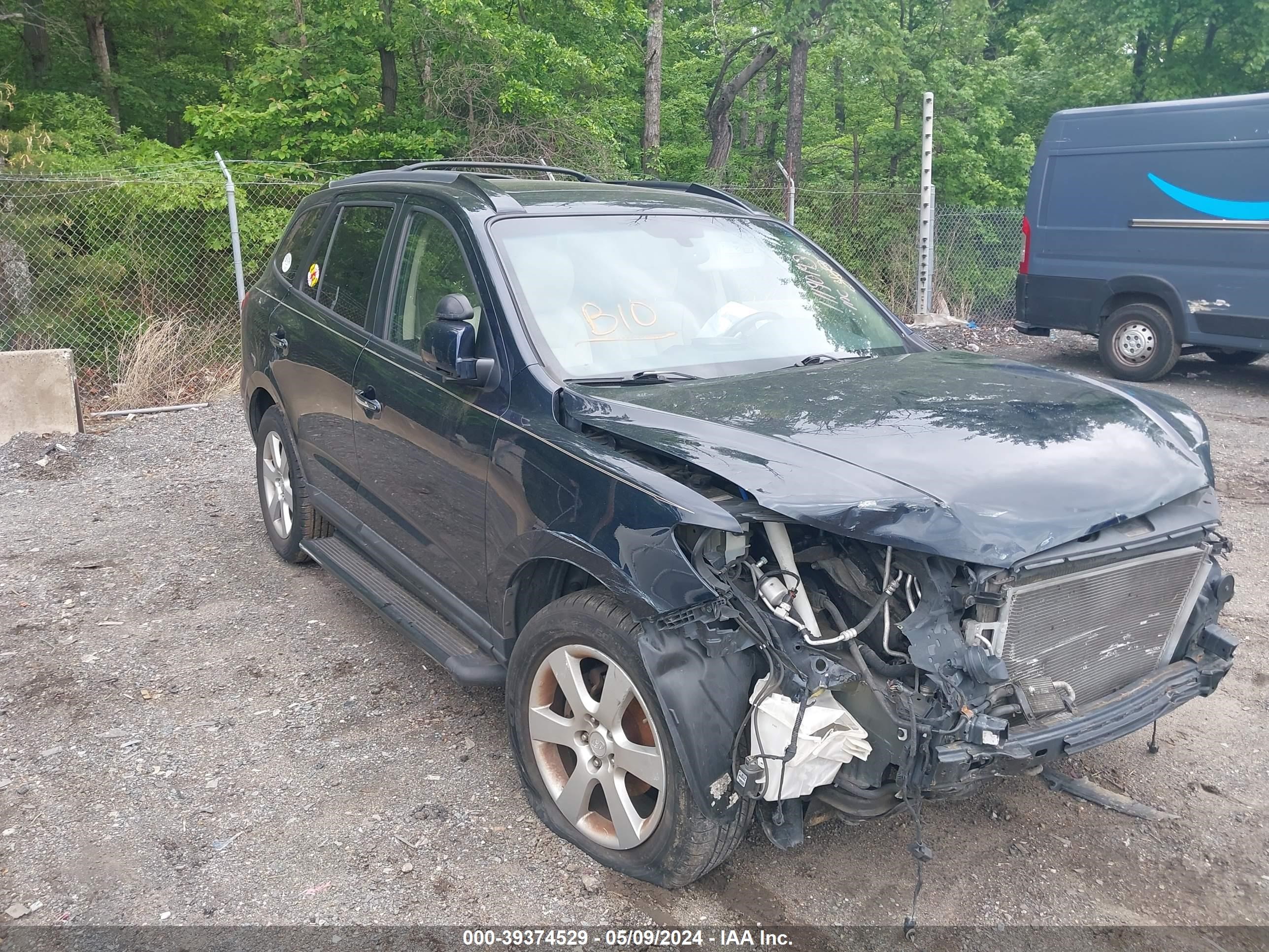 hyundai santa fe 2008 5nmsh13e38h199815