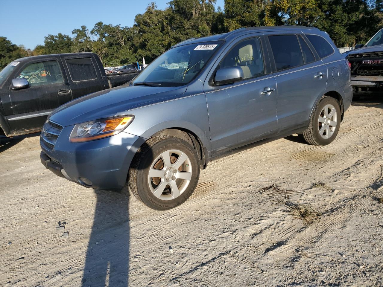 hyundai santa fe 2009 5nmsh13e39h327973