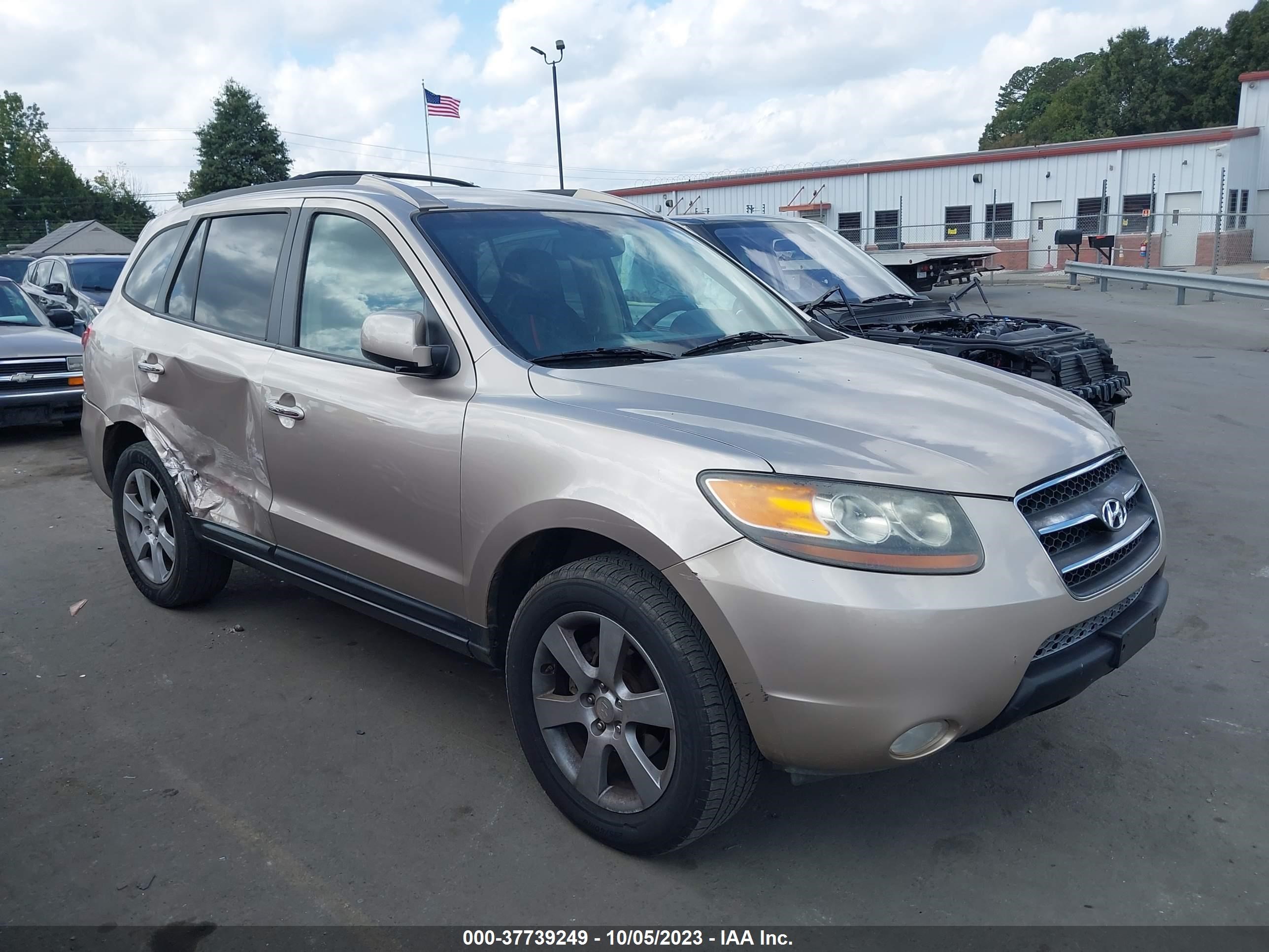 hyundai santa fe 2007 5nmsh13e47h080105