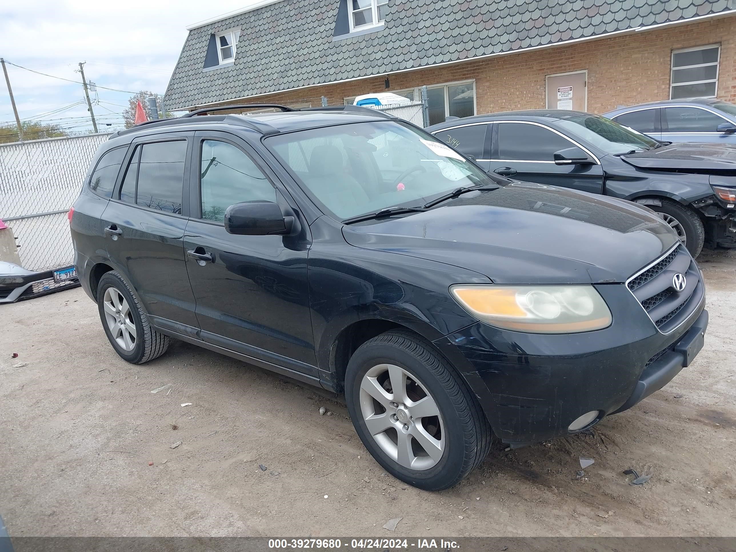 hyundai santa fe 2007 5nmsh13e47h085921