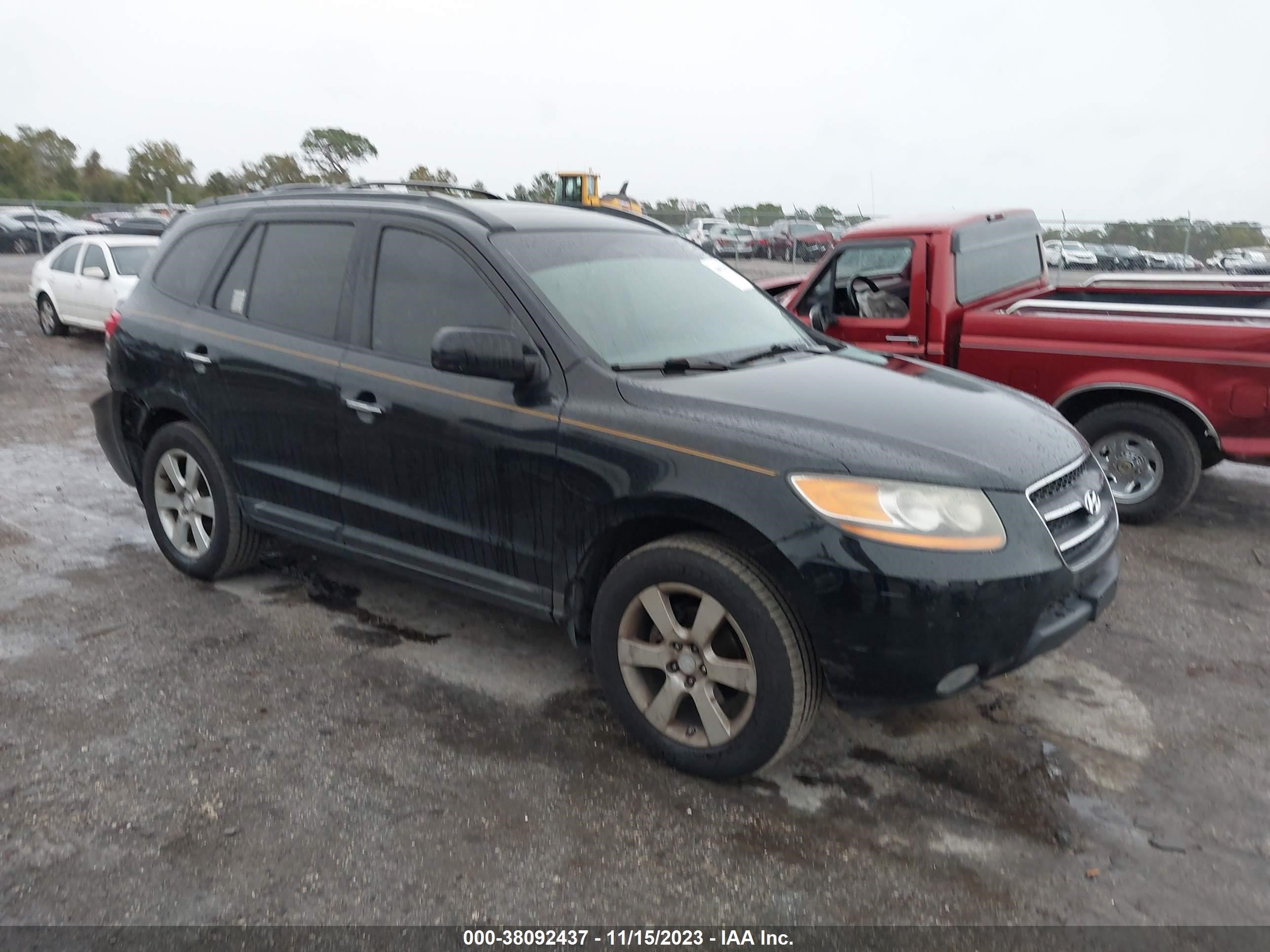 hyundai santa fe 2008 5nmsh13e48h142071