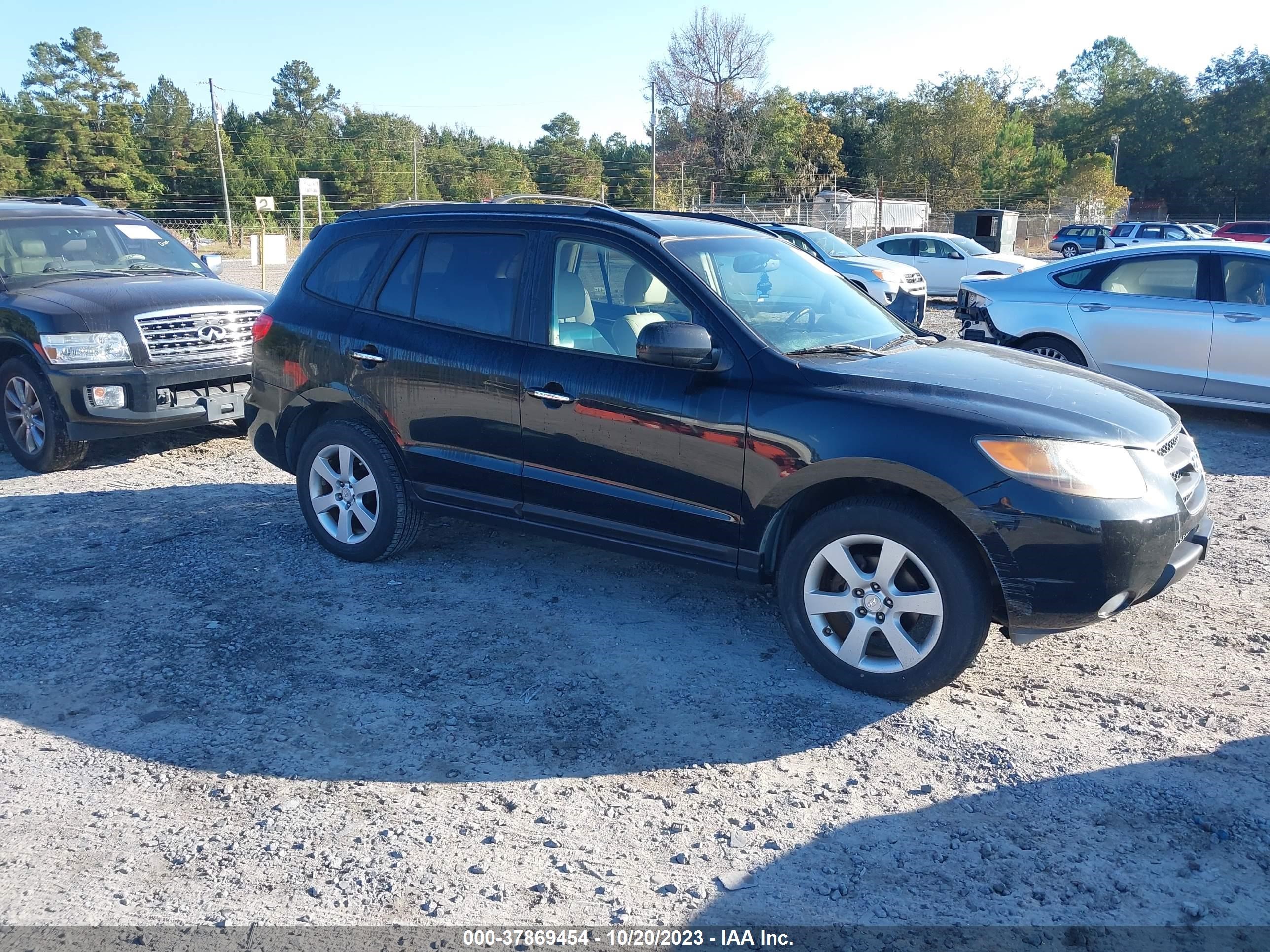 hyundai santa fe 2007 5nmsh13e57h026196