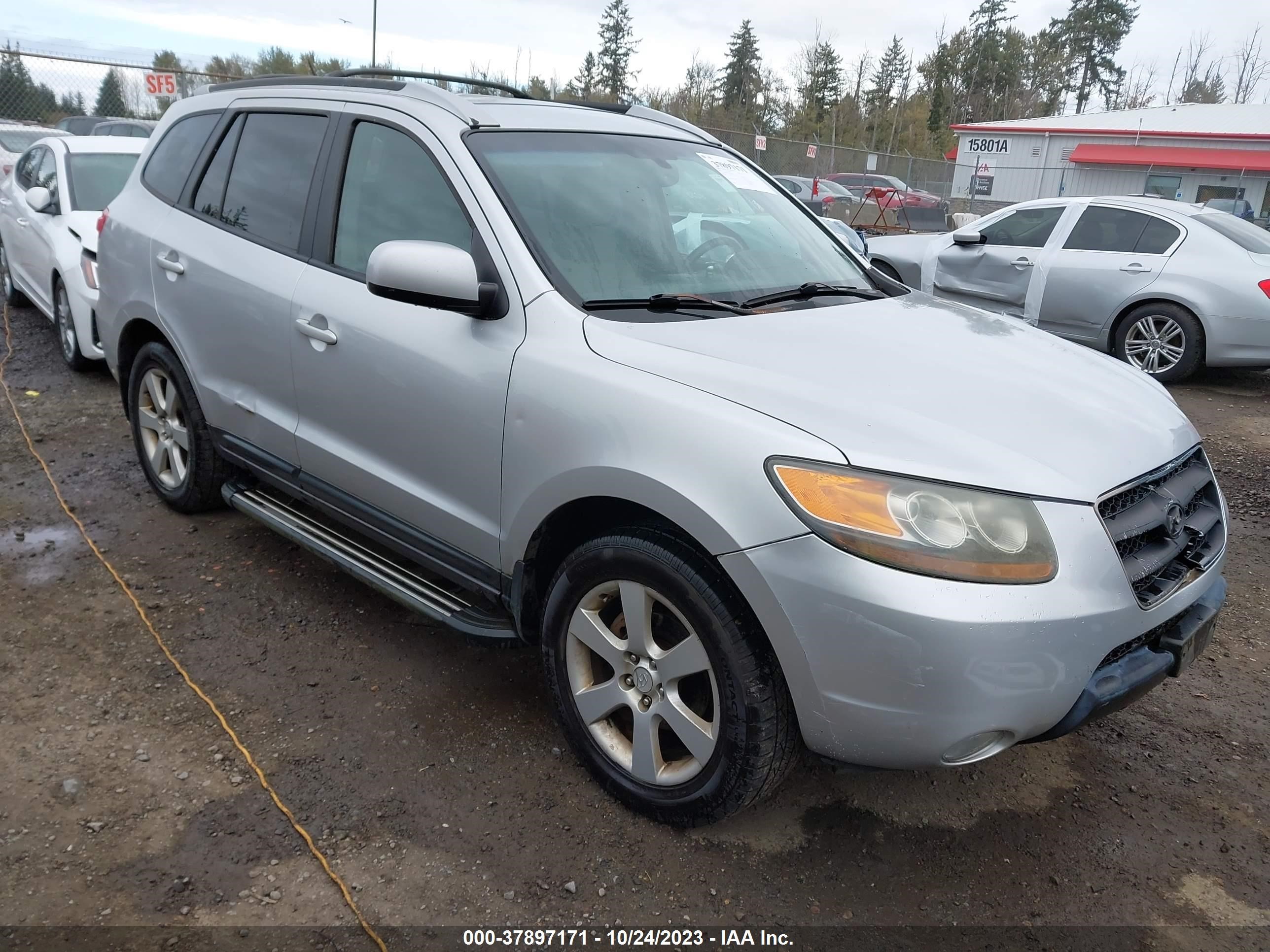 hyundai santa fe 2007 5nmsh13e57h036629