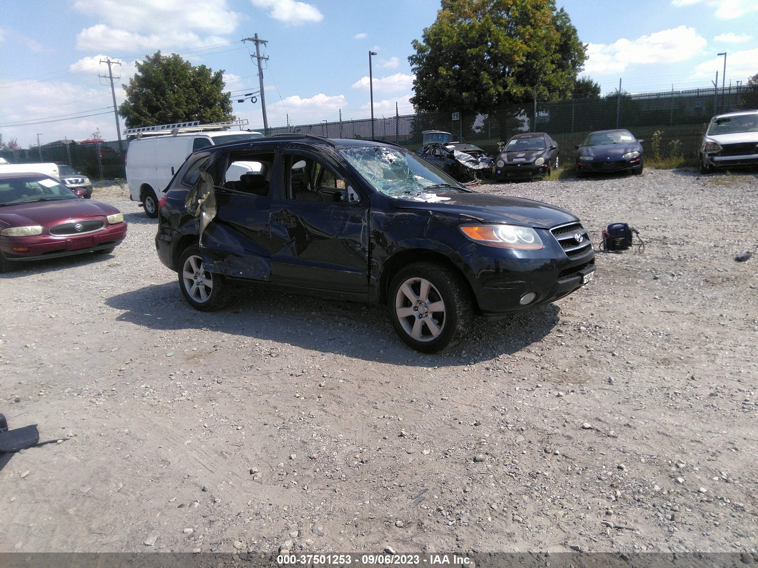 hyundai santa fe 2007 5nmsh13e57h088410