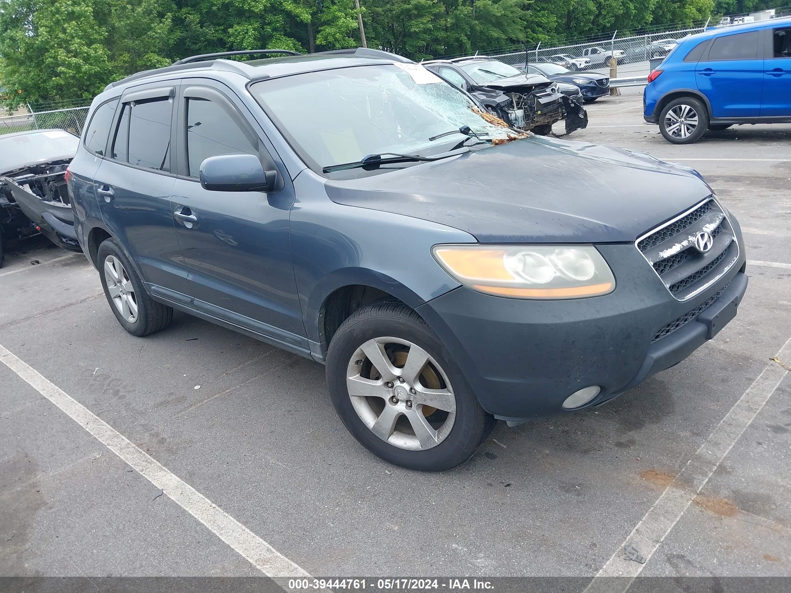 hyundai santa fe 2008 5nmsh13e58h132701