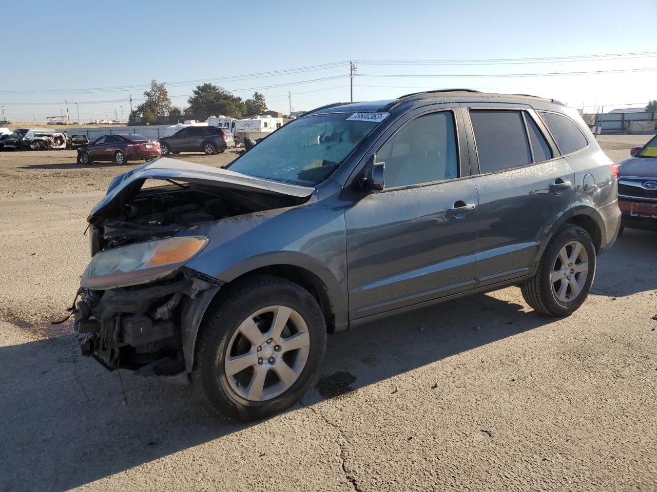 hyundai santa fe 2007 5nmsh13e67h030676