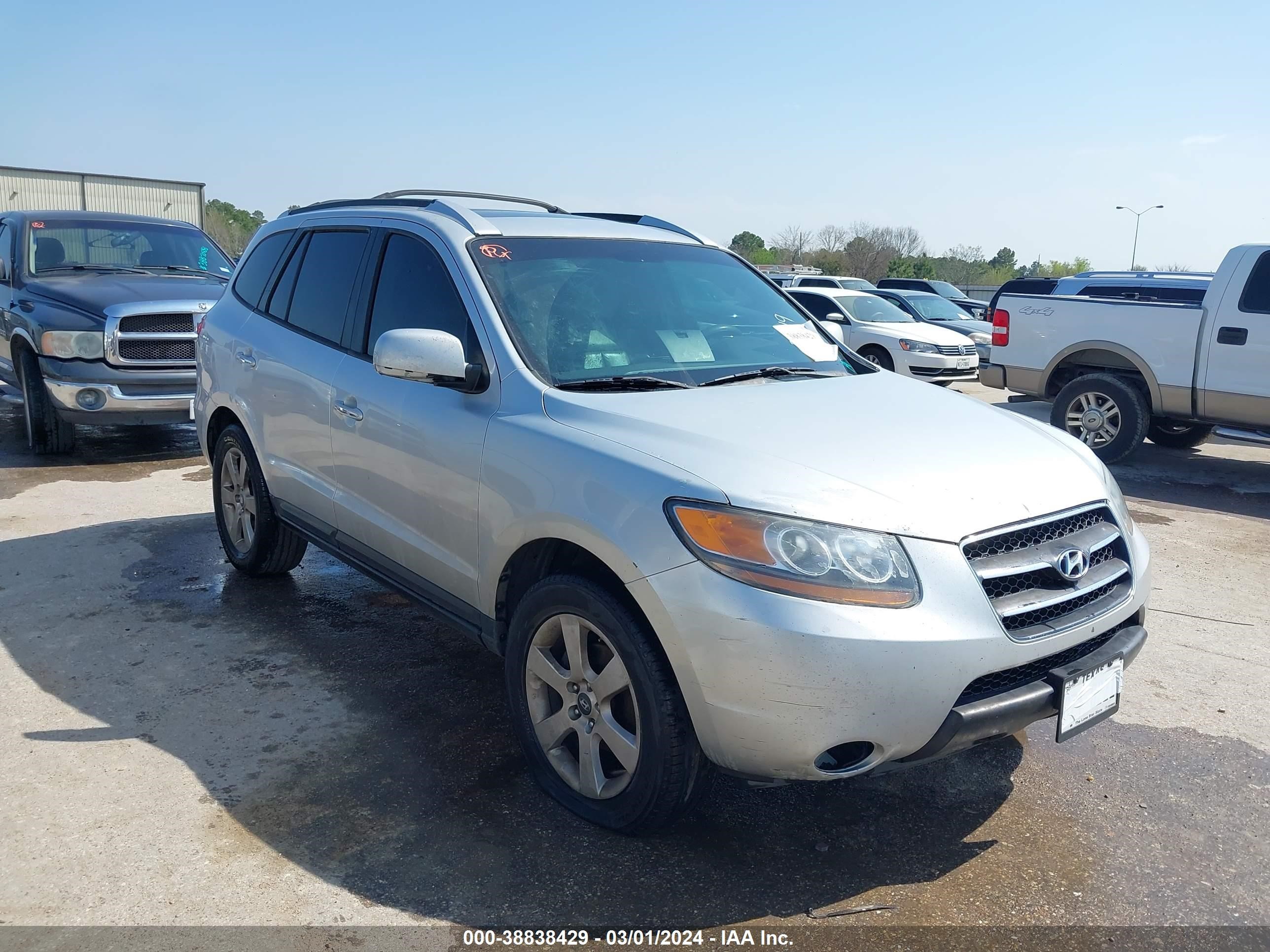 hyundai santa fe 2007 5nmsh13e67h105019