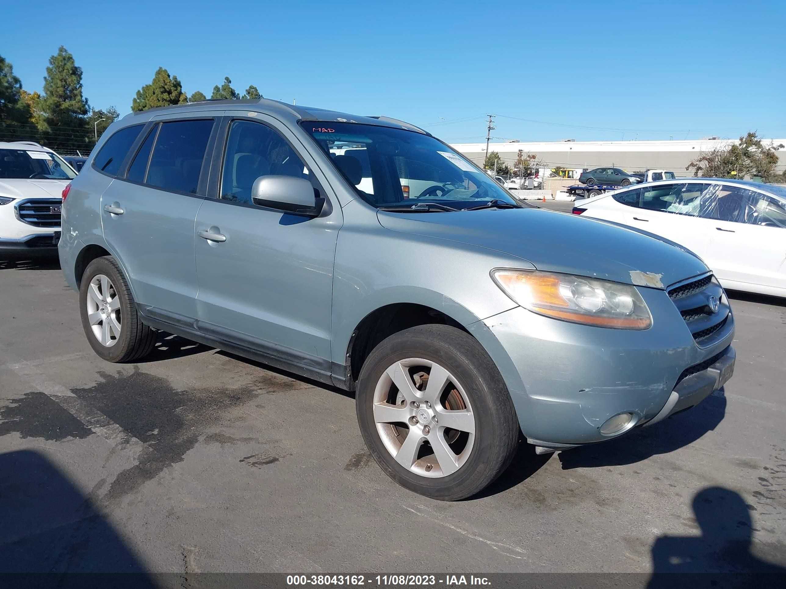 hyundai santa fe 2008 5nmsh13e68h207499