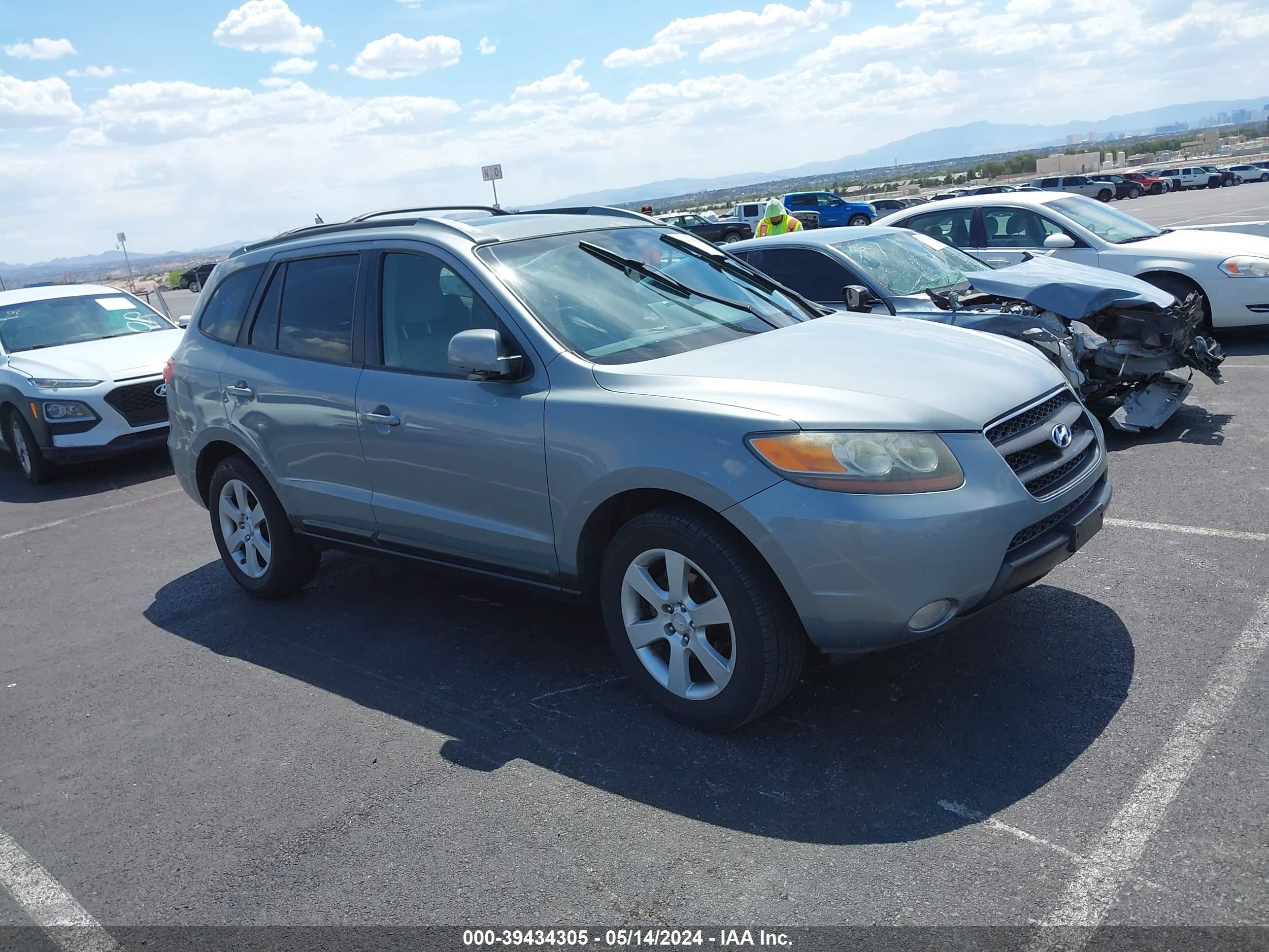 hyundai santa fe 2007 5nmsh13e87h035507