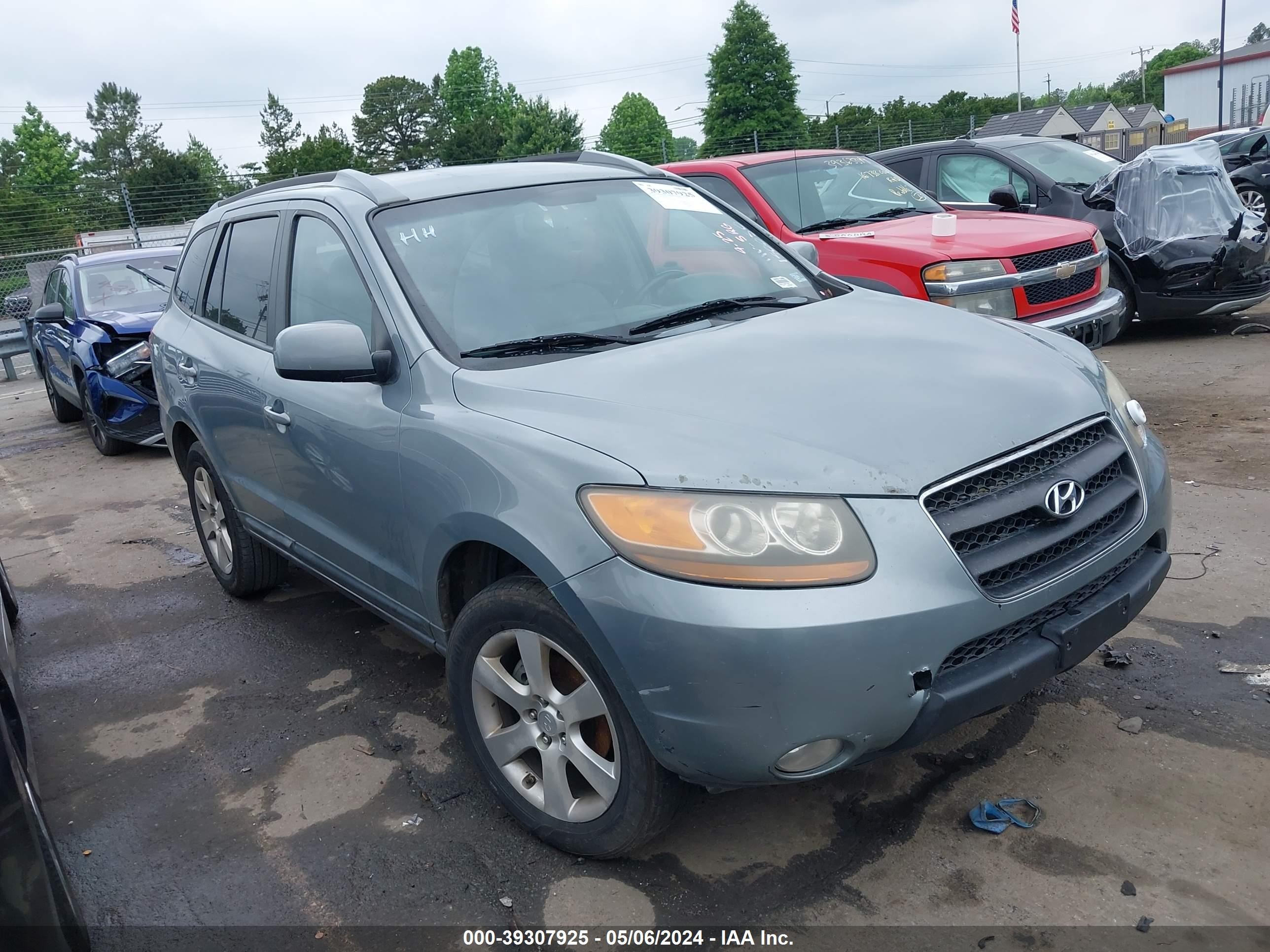 hyundai santa fe 2008 5nmsh13e88h140050