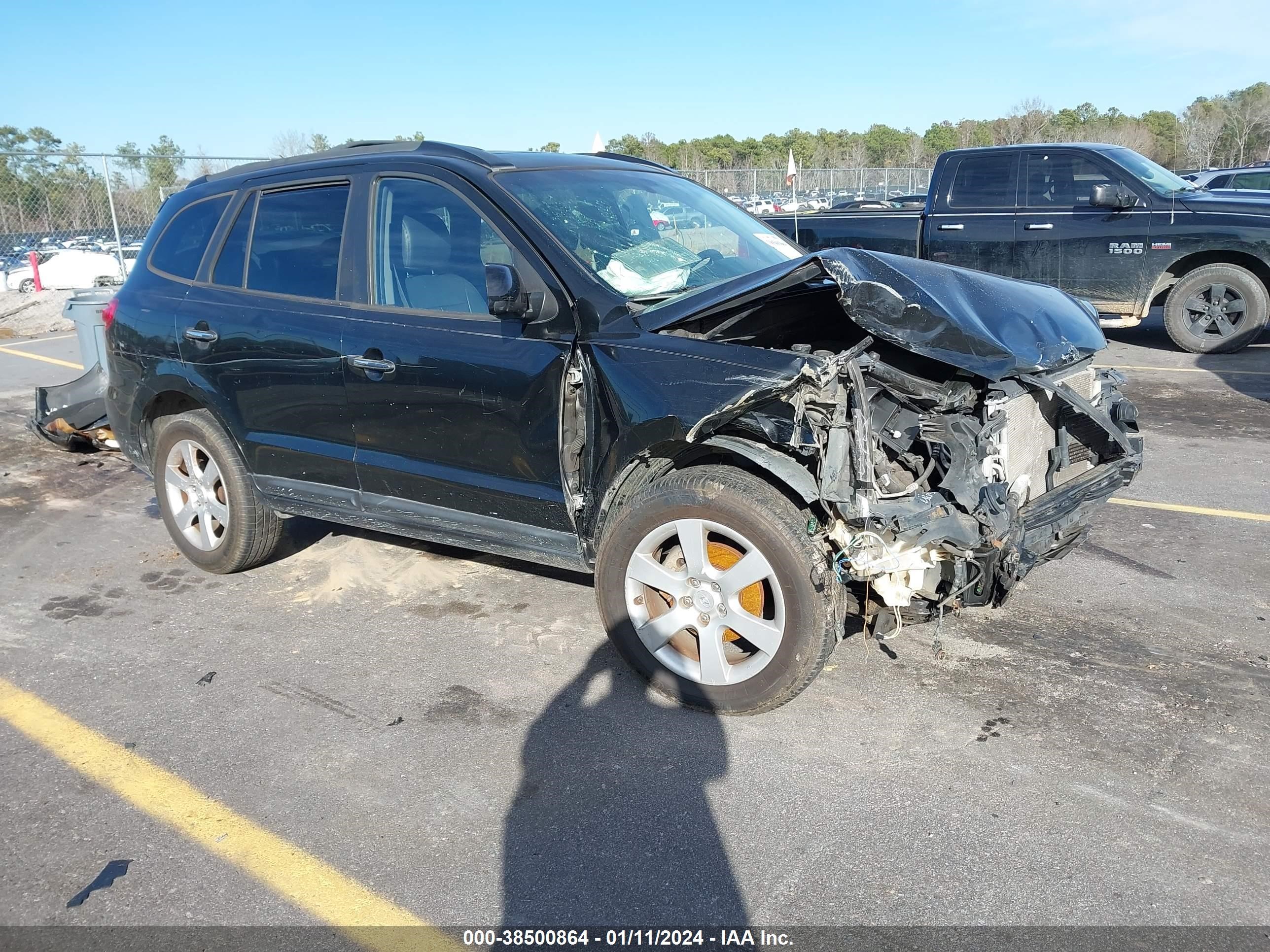 hyundai santa fe 2009 5nmsh13e89h331601