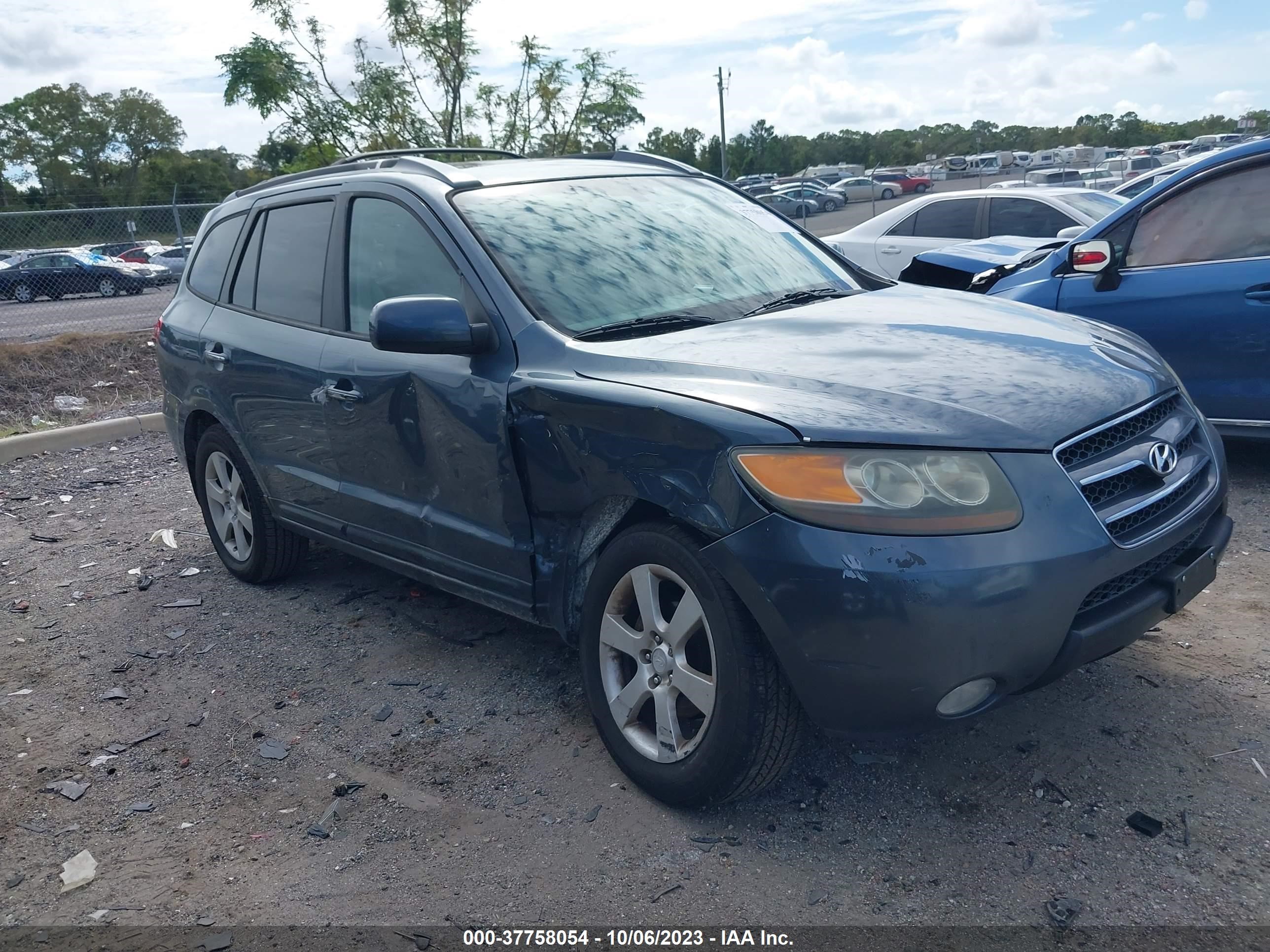 hyundai santa fe 2007 5nmsh13e97h037735