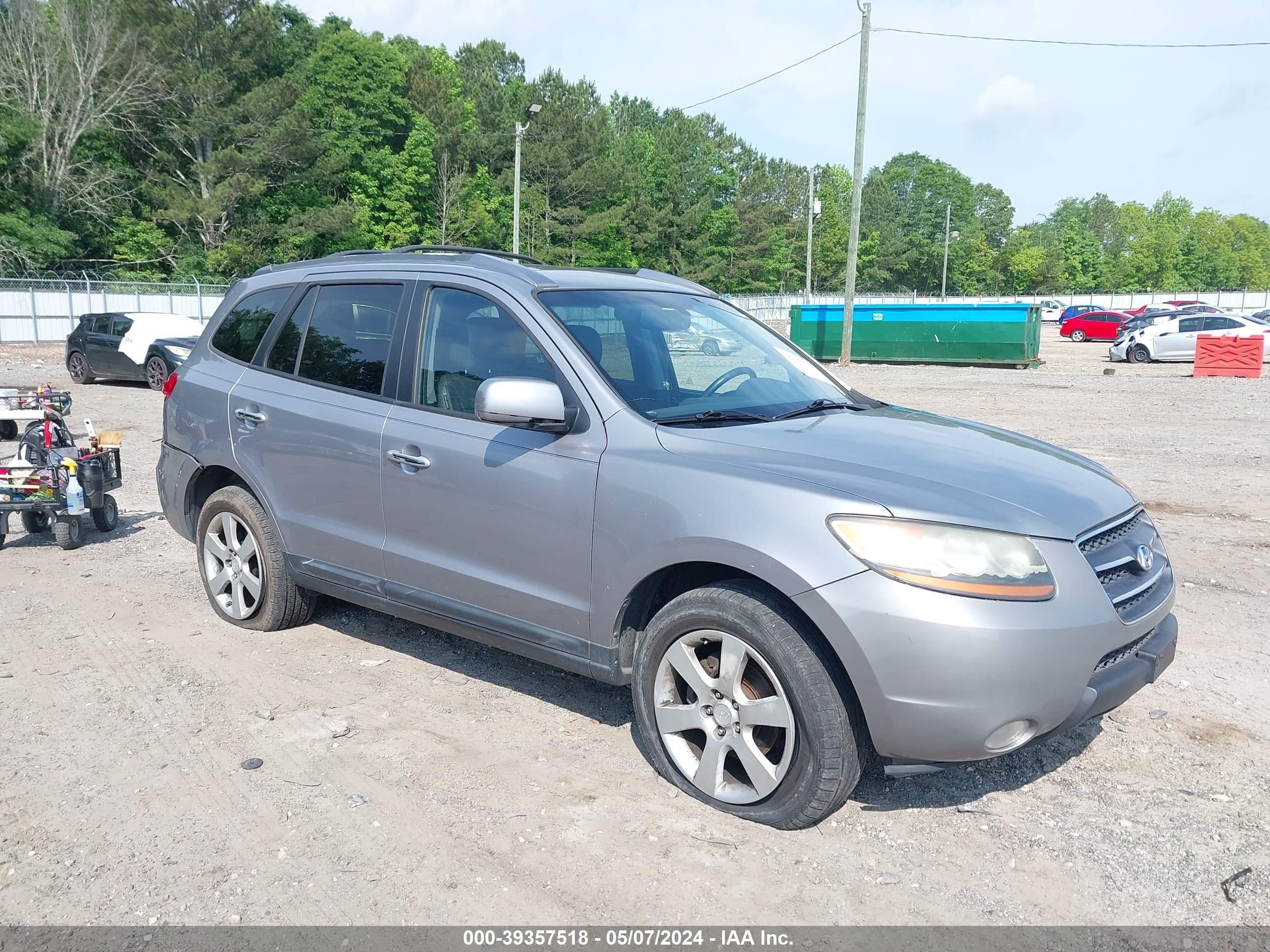 hyundai santa fe 2008 5nmsh13e98h173333