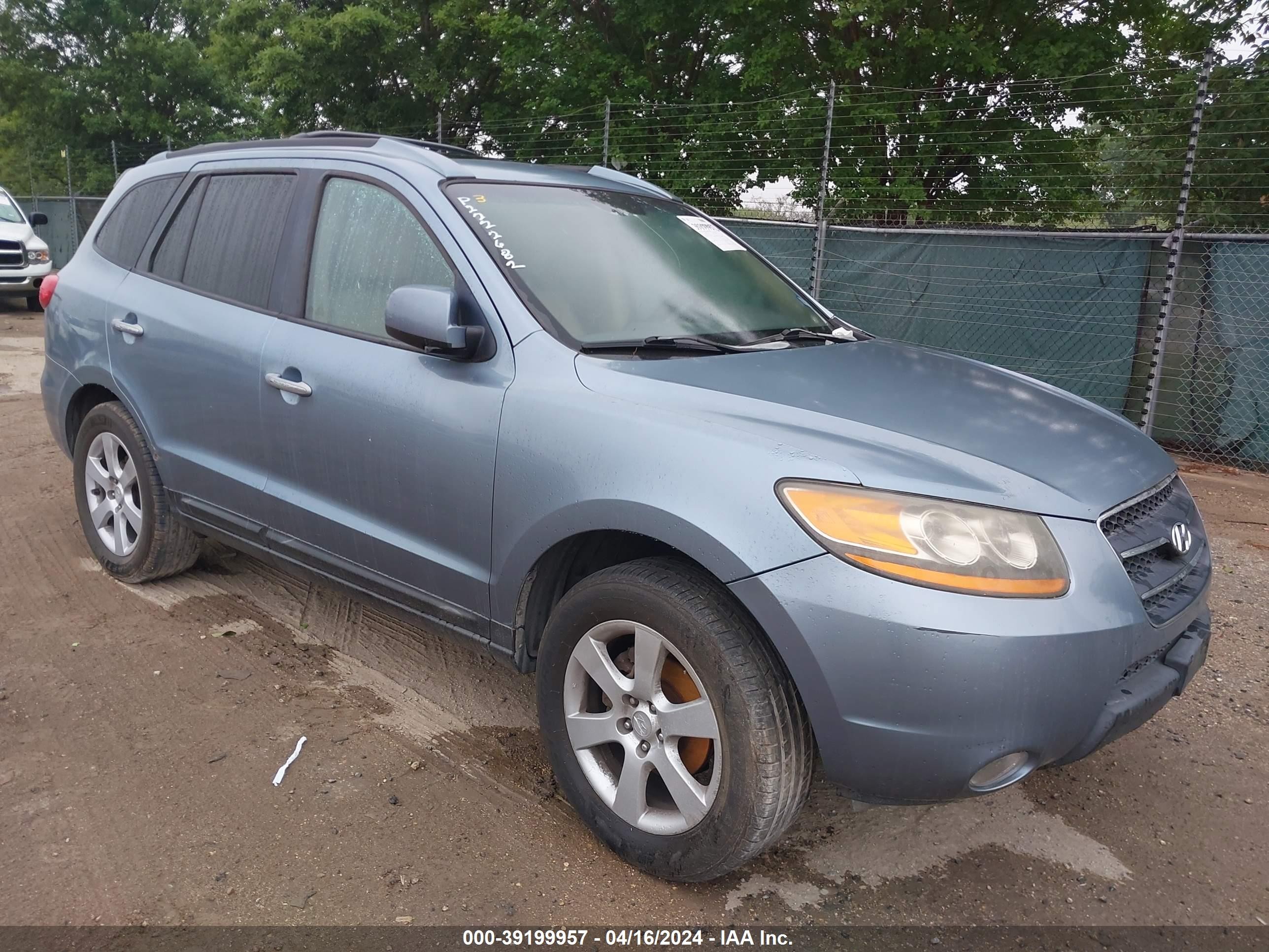 hyundai santa fe 2009 5nmsh13e99h324365