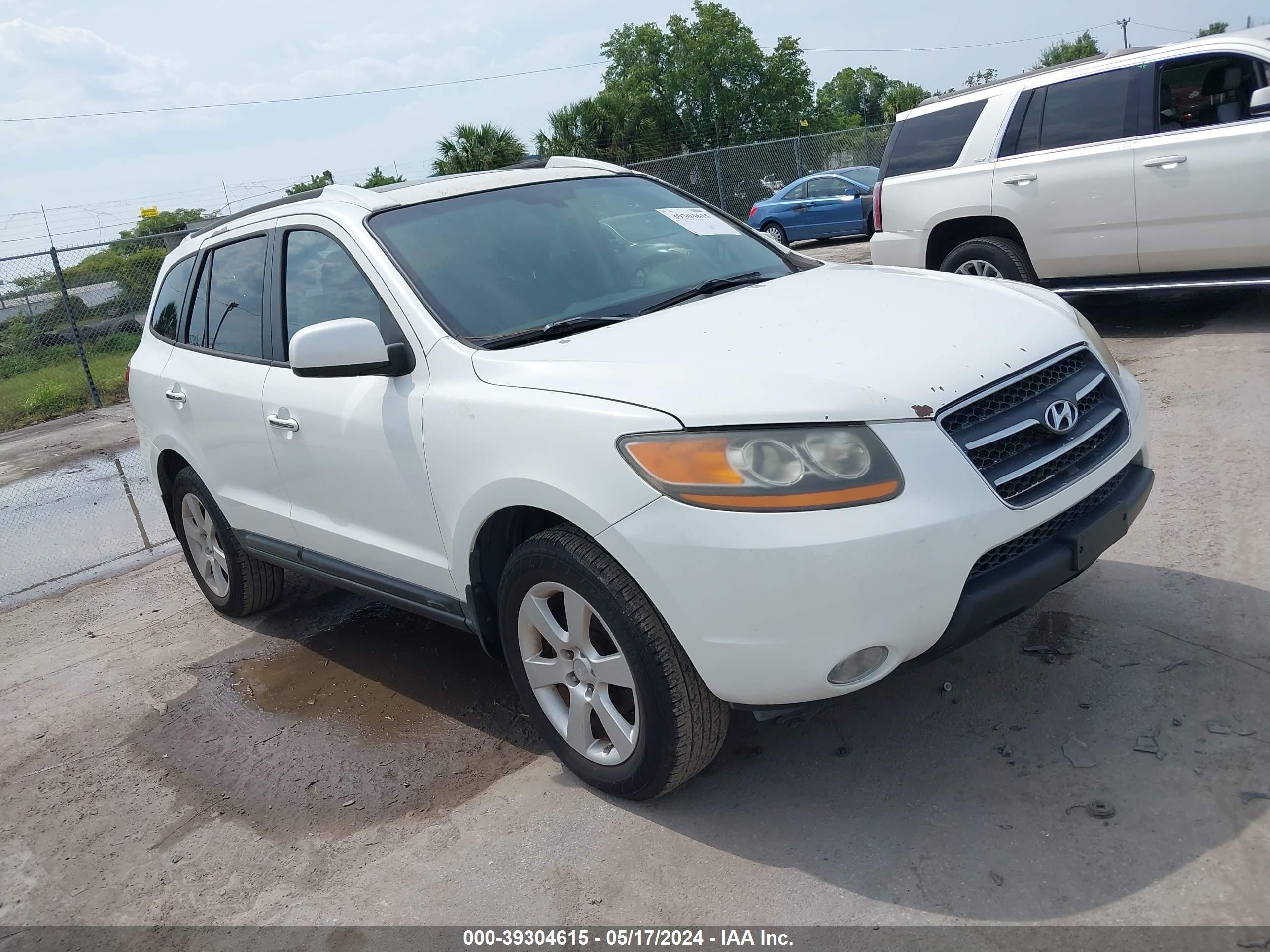 hyundai santa fe 2008 5nmsh13ex8h143306