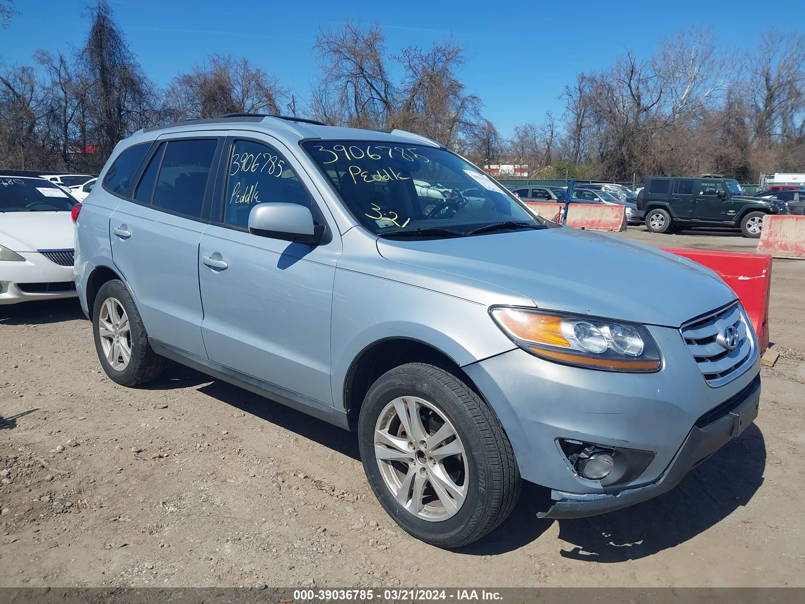 hyundai santa fe 2010 5nmsh4agxah405482