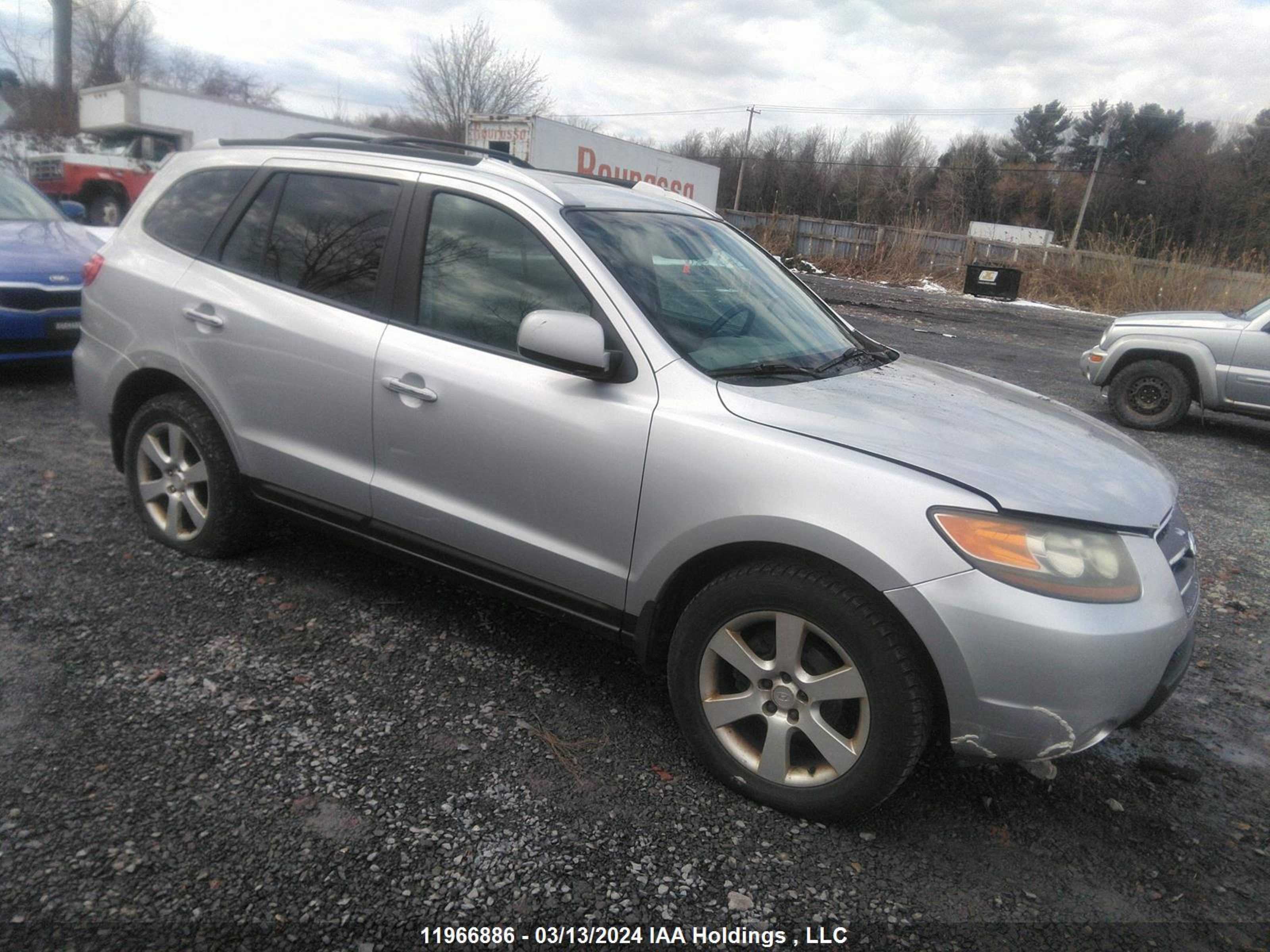 hyundai santa fe 2007 5nmsh73e17h106534