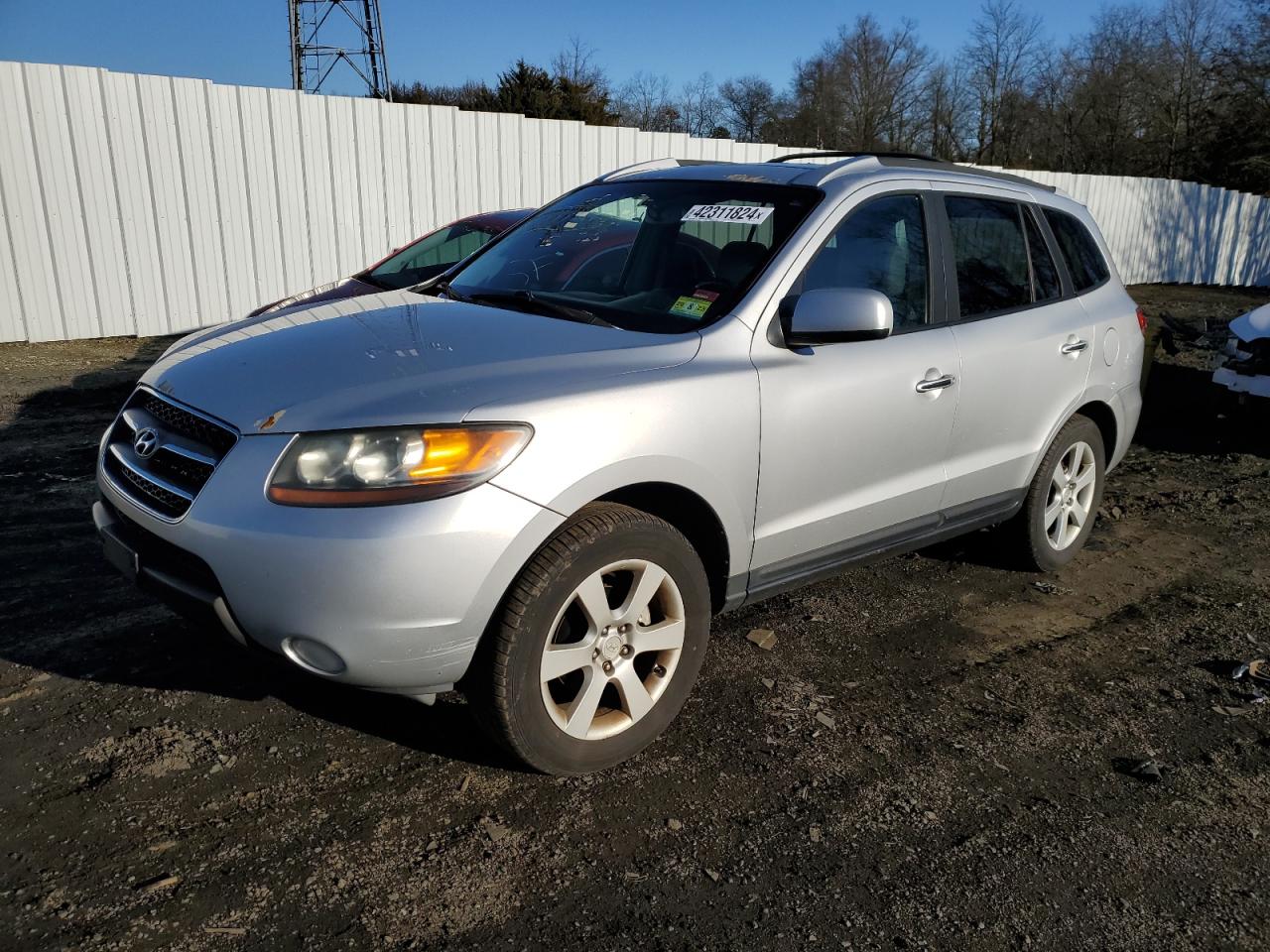 hyundai santa fe 2007 5nmsh73e37h058499