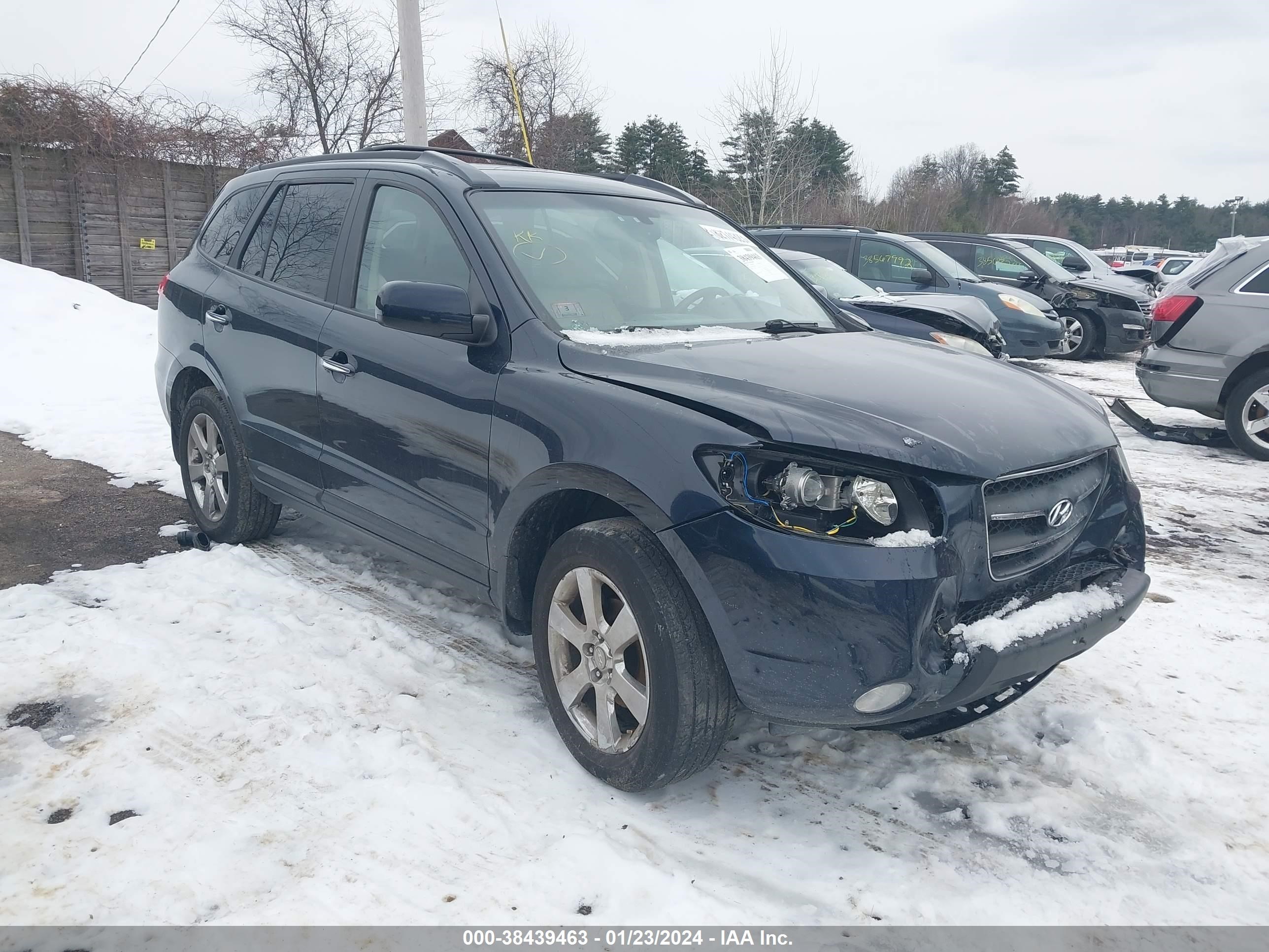 hyundai santa fe 2008 5nmsh73e38h190017