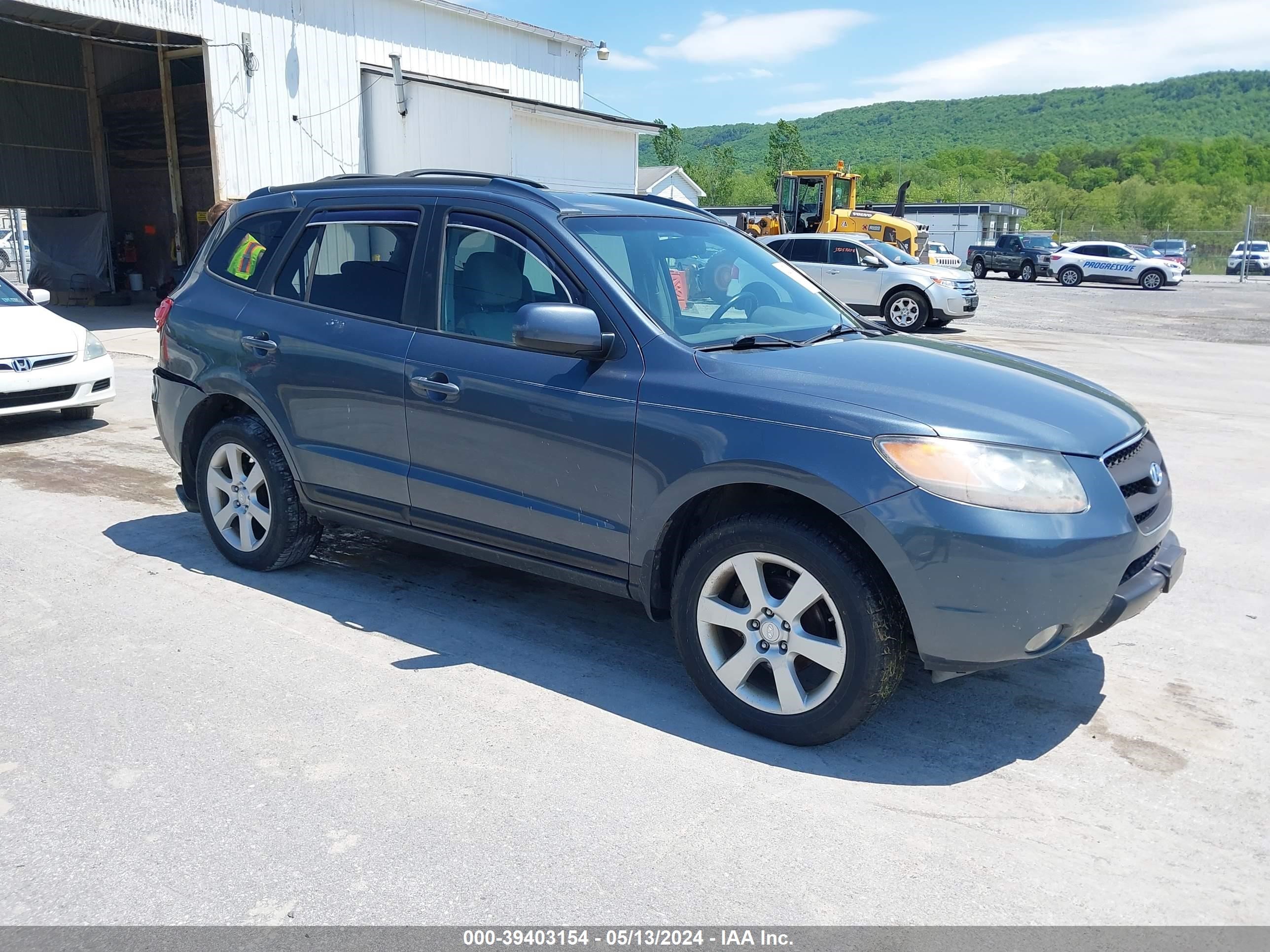 hyundai santa fe 2007 5nmsh73e47h118385