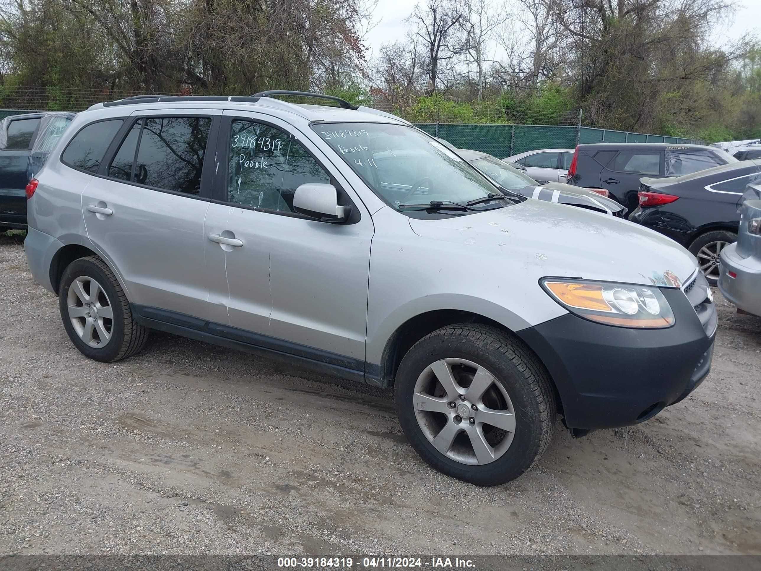 hyundai santa fe 2009 5nmsh73e49h286272