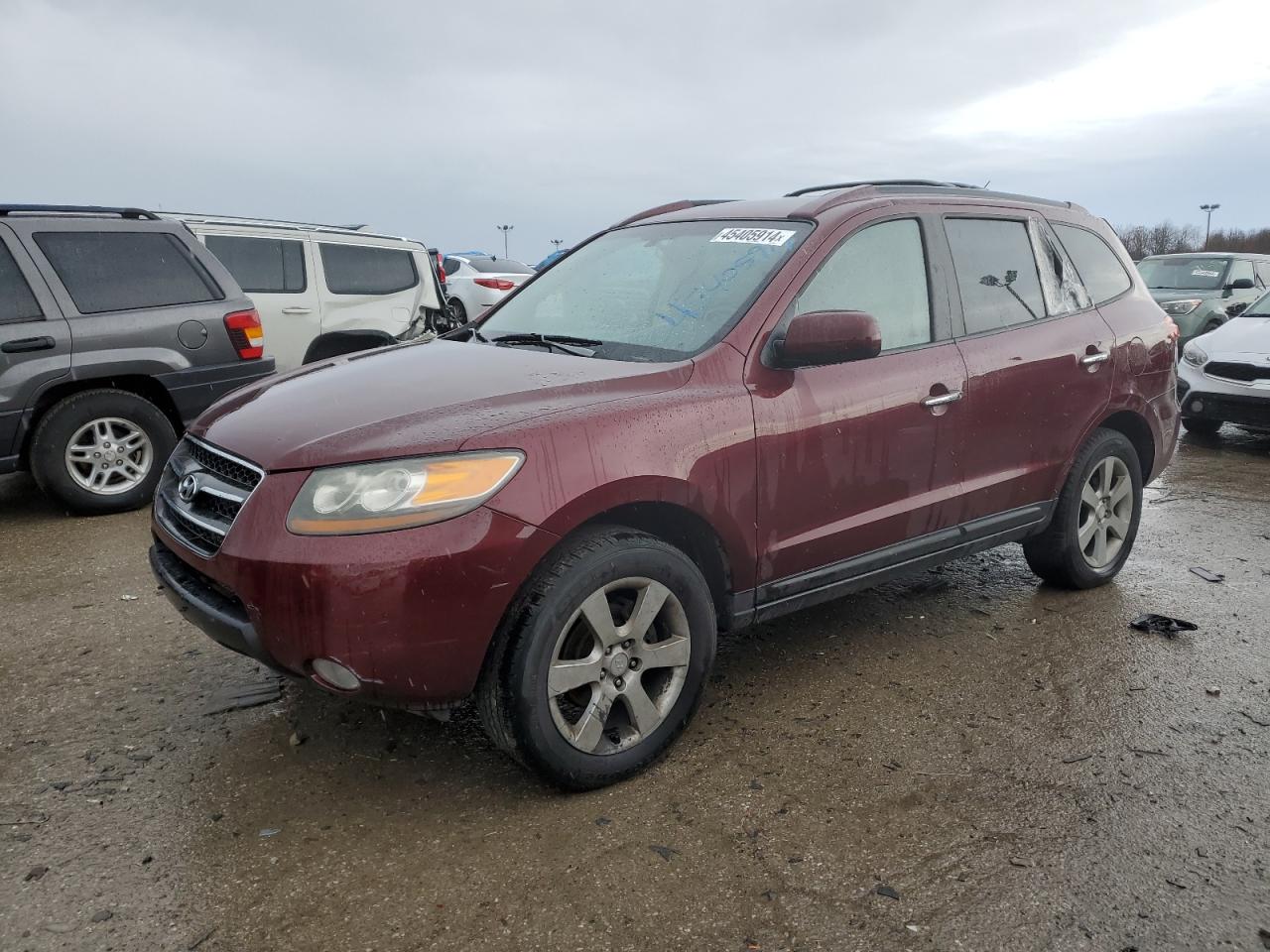 hyundai santa fe 2007 5nmsh73e67h121305